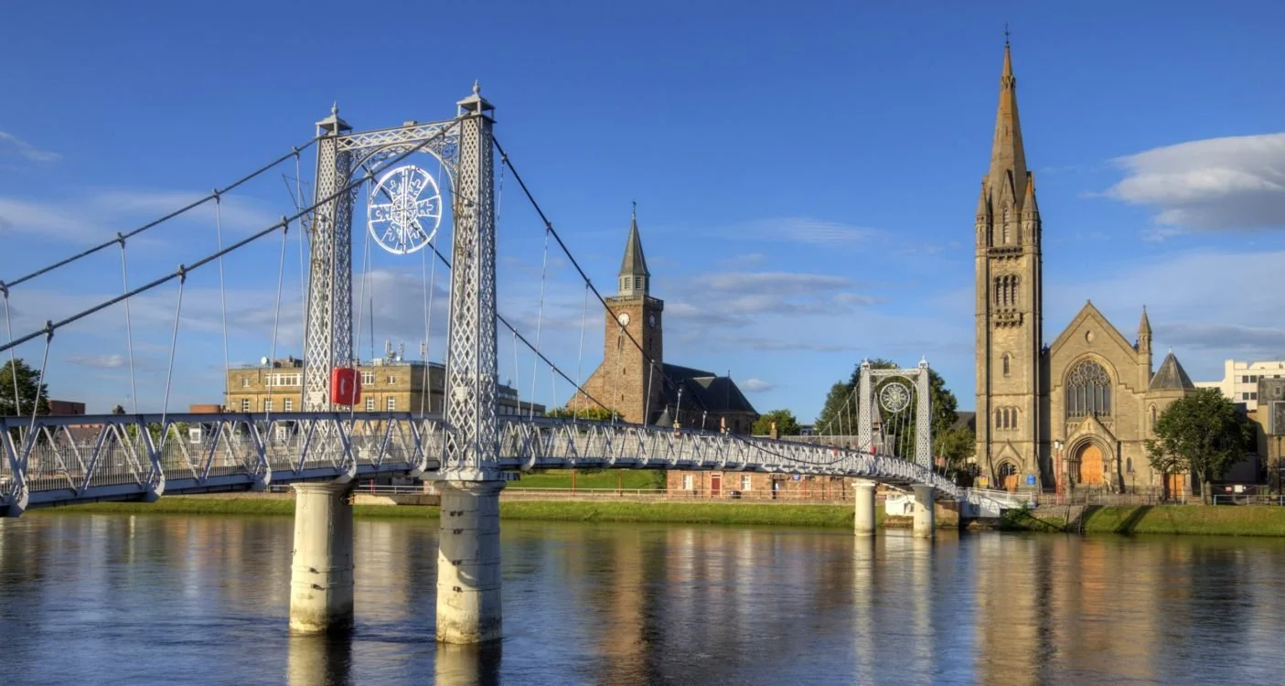 Inverness - your base for two nights and capital of the Highlands