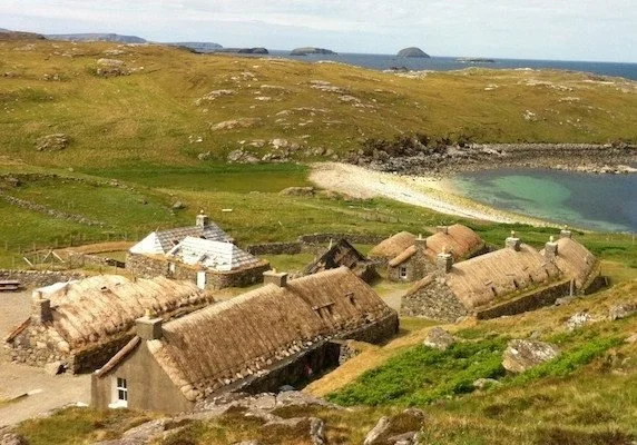 Gearrannan blackhouse village