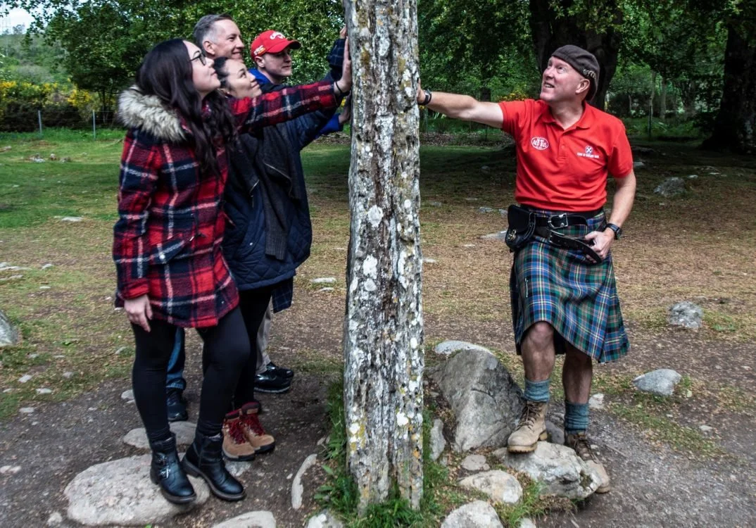 Standing stones at Clava Cairns