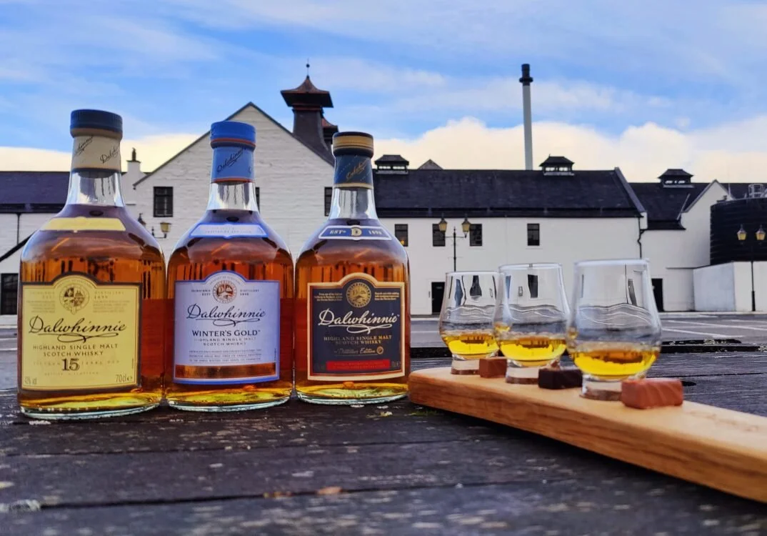 Malt whisky tasting at Dalwhinnie Distillery