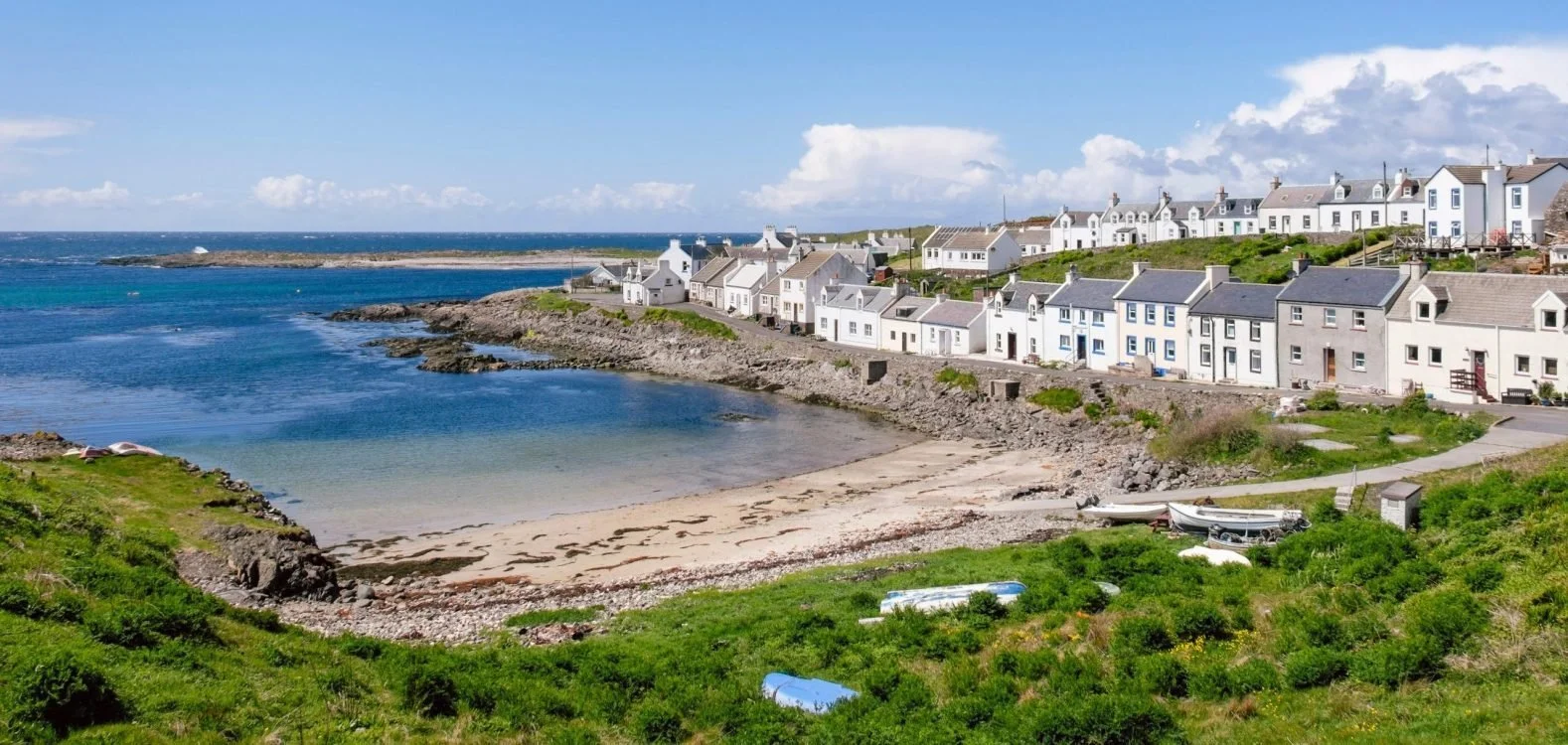Village of Portnahaven on Islay