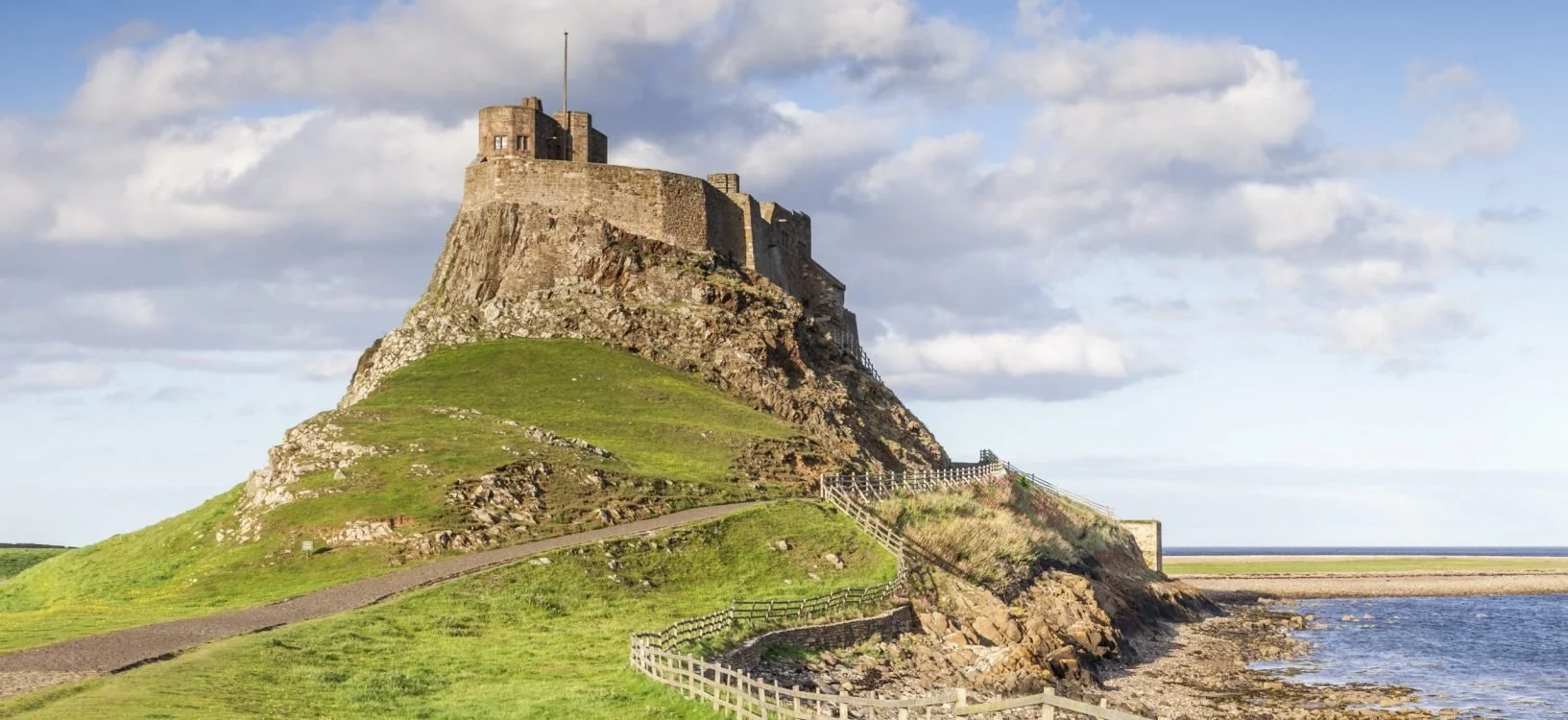 Lindisfarne Castle on Holy Island