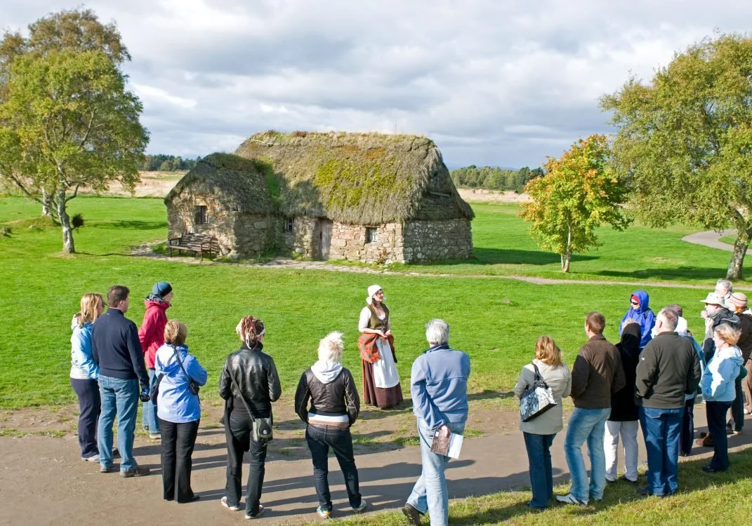 Walk and talk at Culloden Battlefield