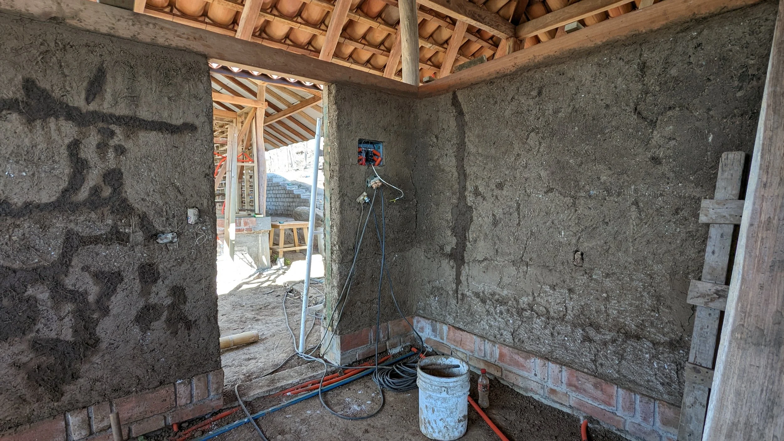 Cop House Construction in Zipolite, Mexico
