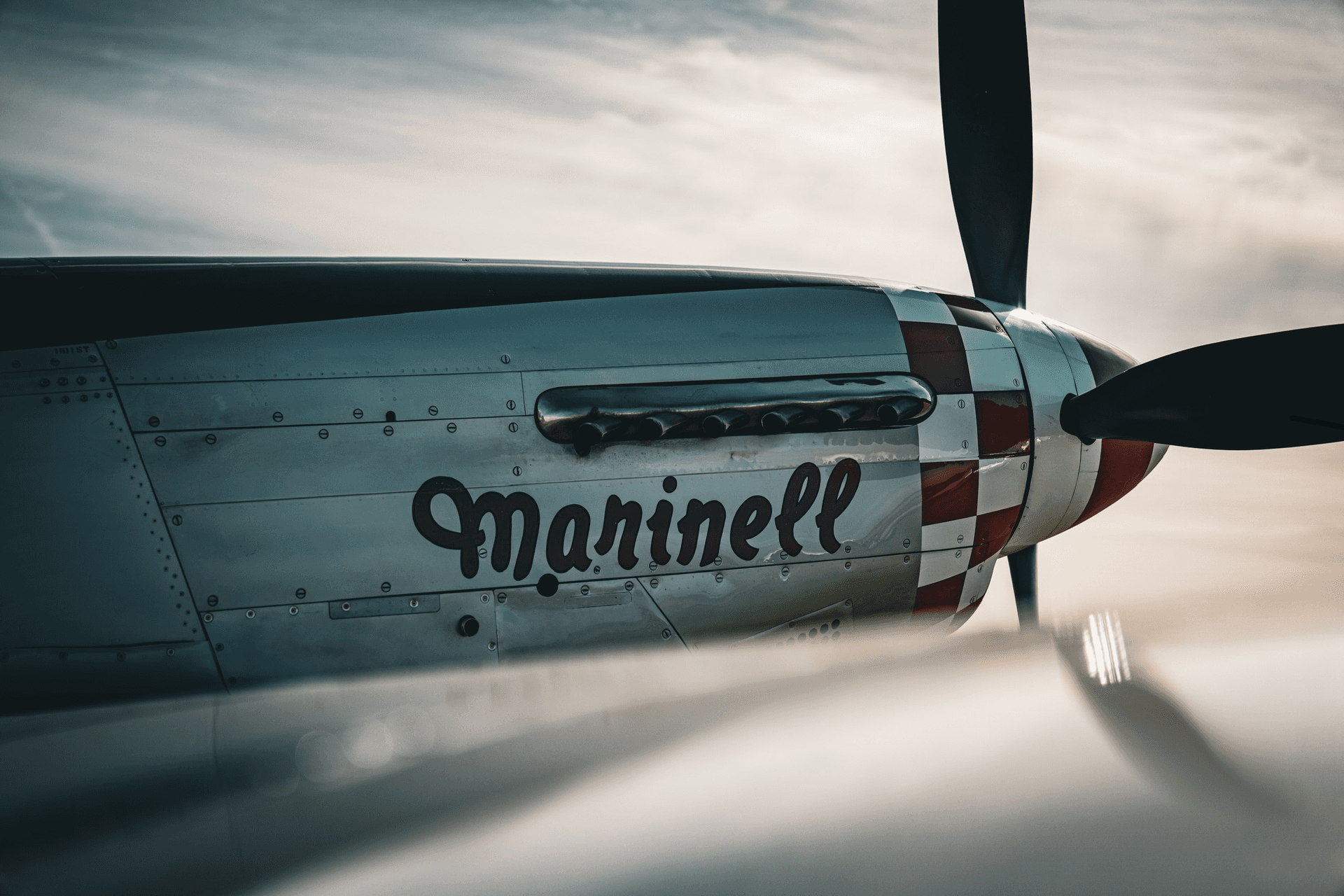 Marinell at Duxford as photographed by Ed Parsons