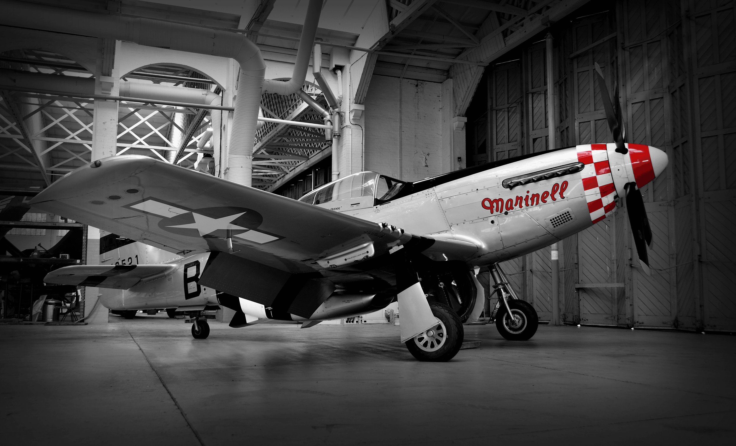 Marinell at Duxford photographed by Rob Harris