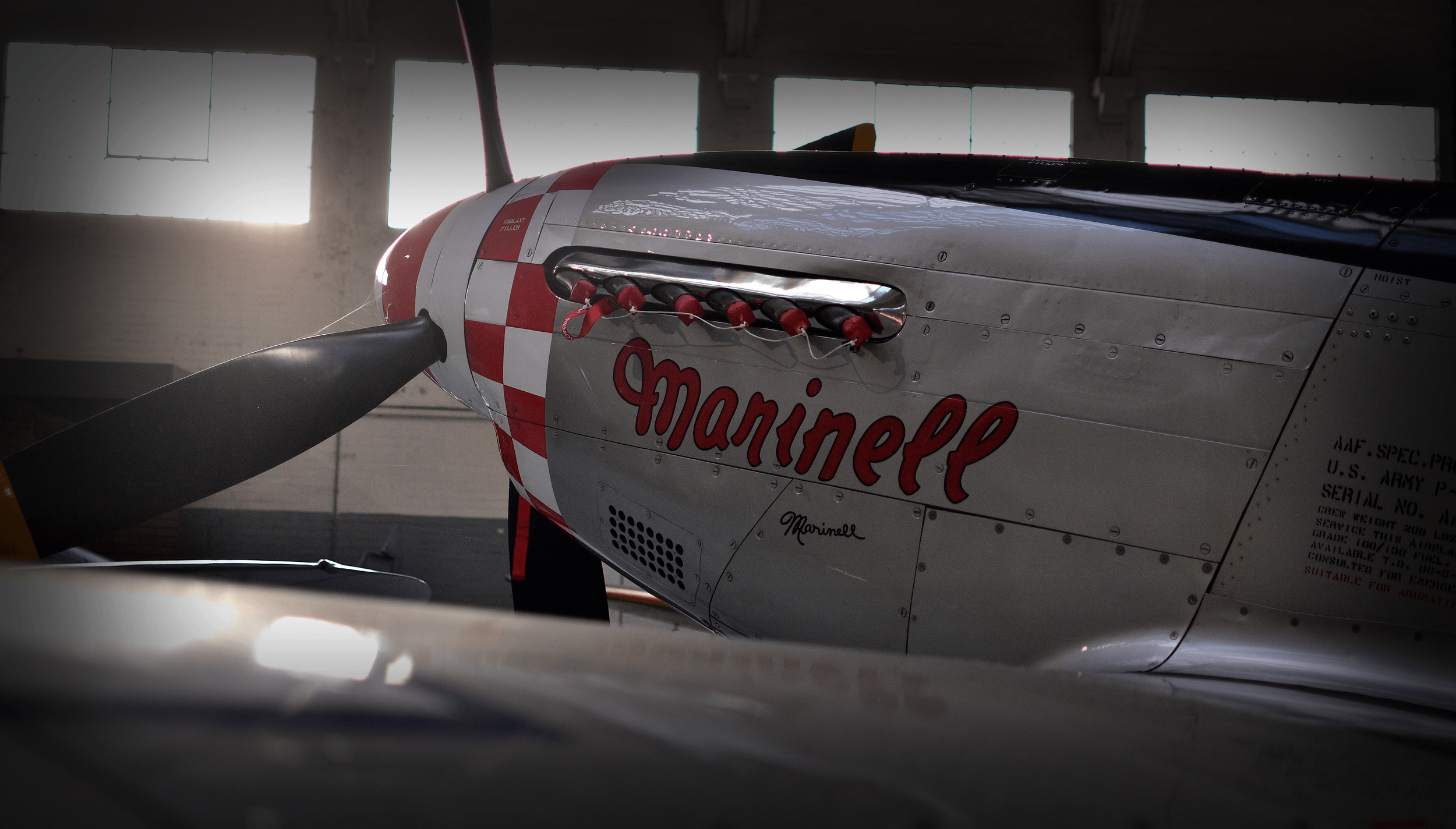 Marinell at Duxford photographed by Rob Harris