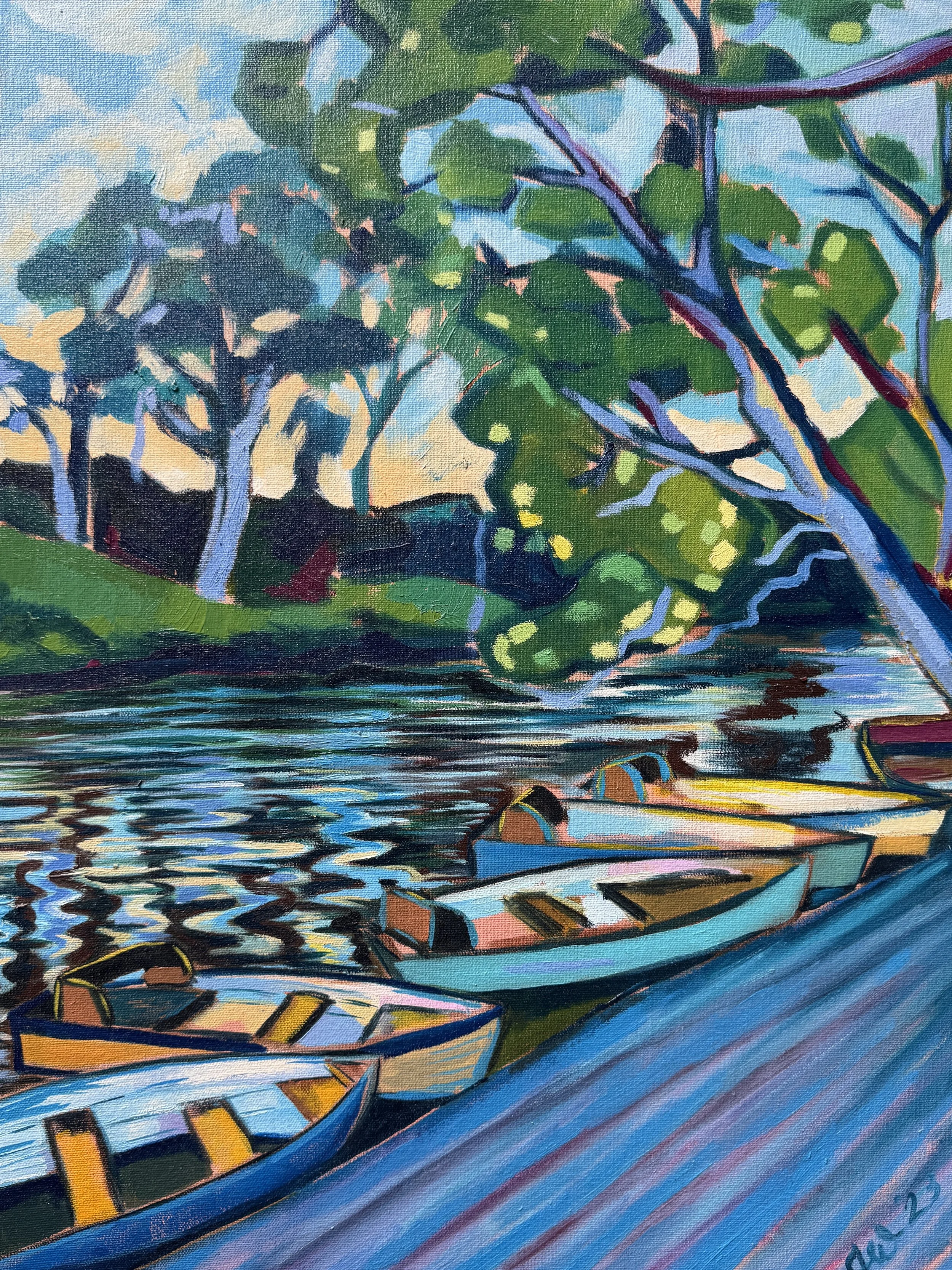 A walk around the boathouse