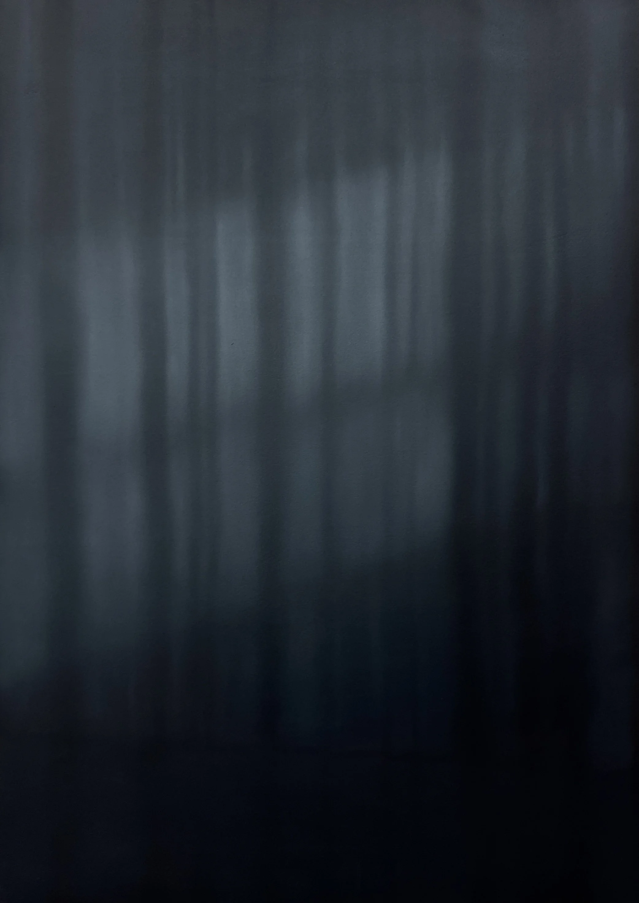 Curtain (blue) 100cm x 70cm, oil on wood.