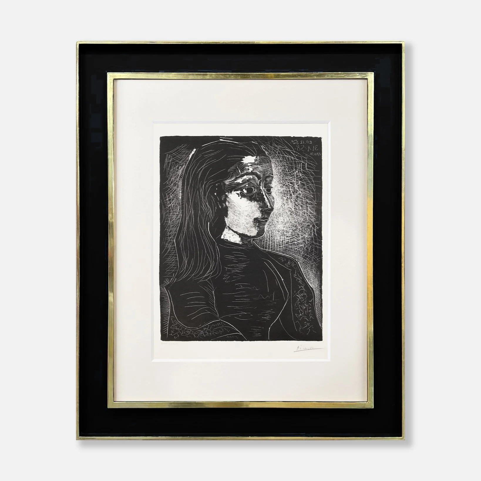 Jacqueline de Profil a Droite Picasso 1958.jpg