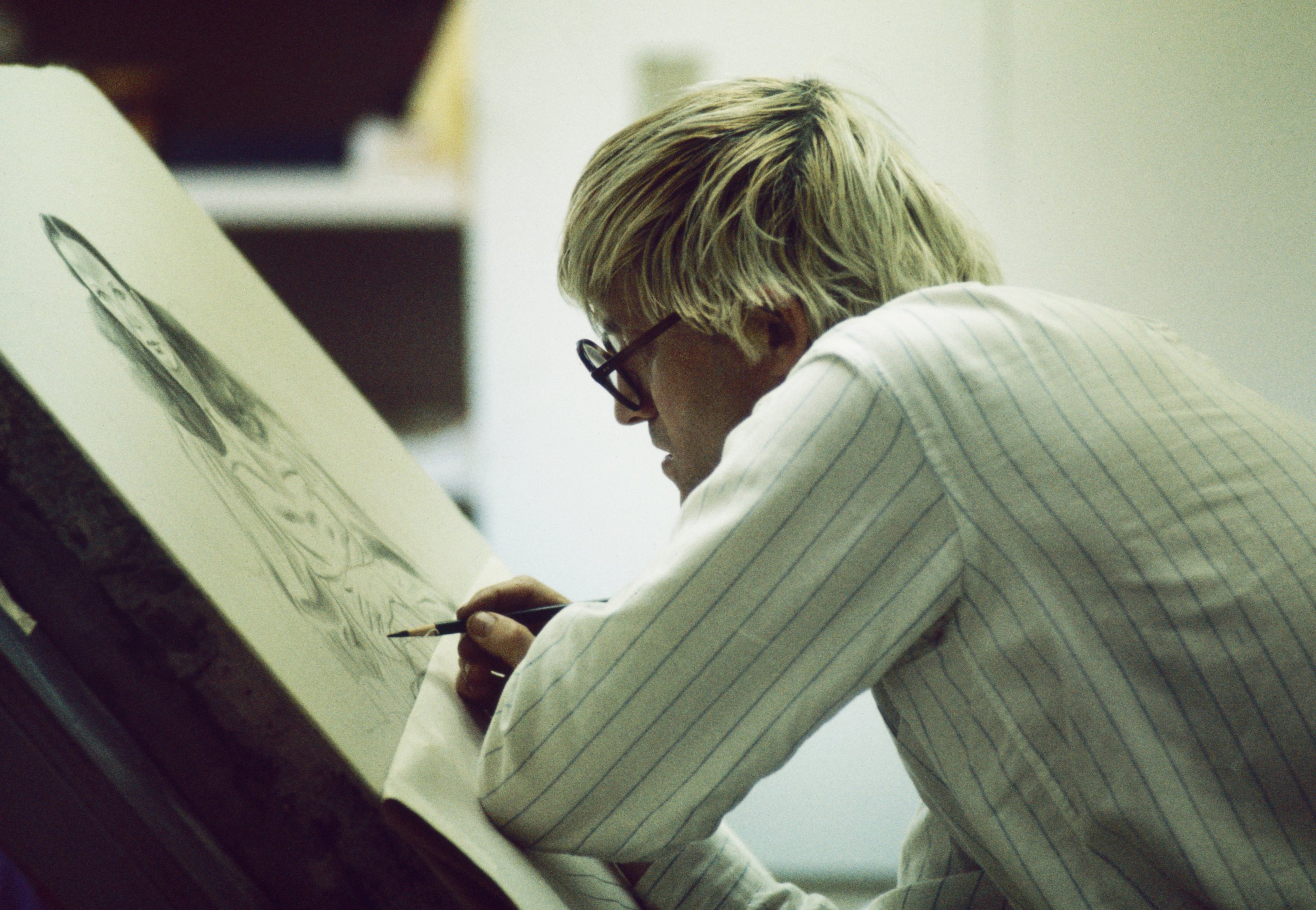 NEVER BEFORE SEEN DAVID HOCKNEY ARTWORKS