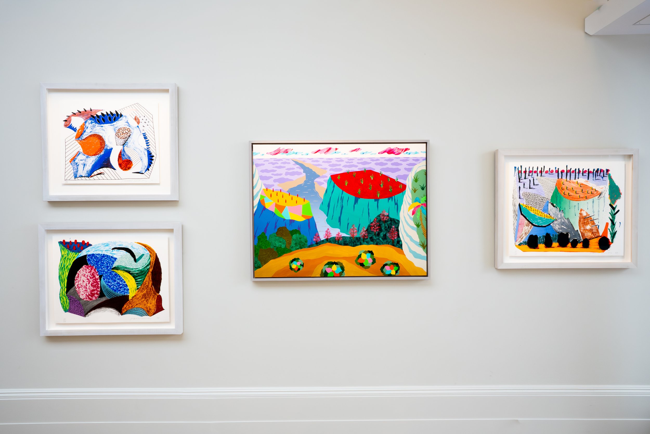 HOCKNEY/ PARICIO: CYCLE OF RENEWAL EXHIBITION 