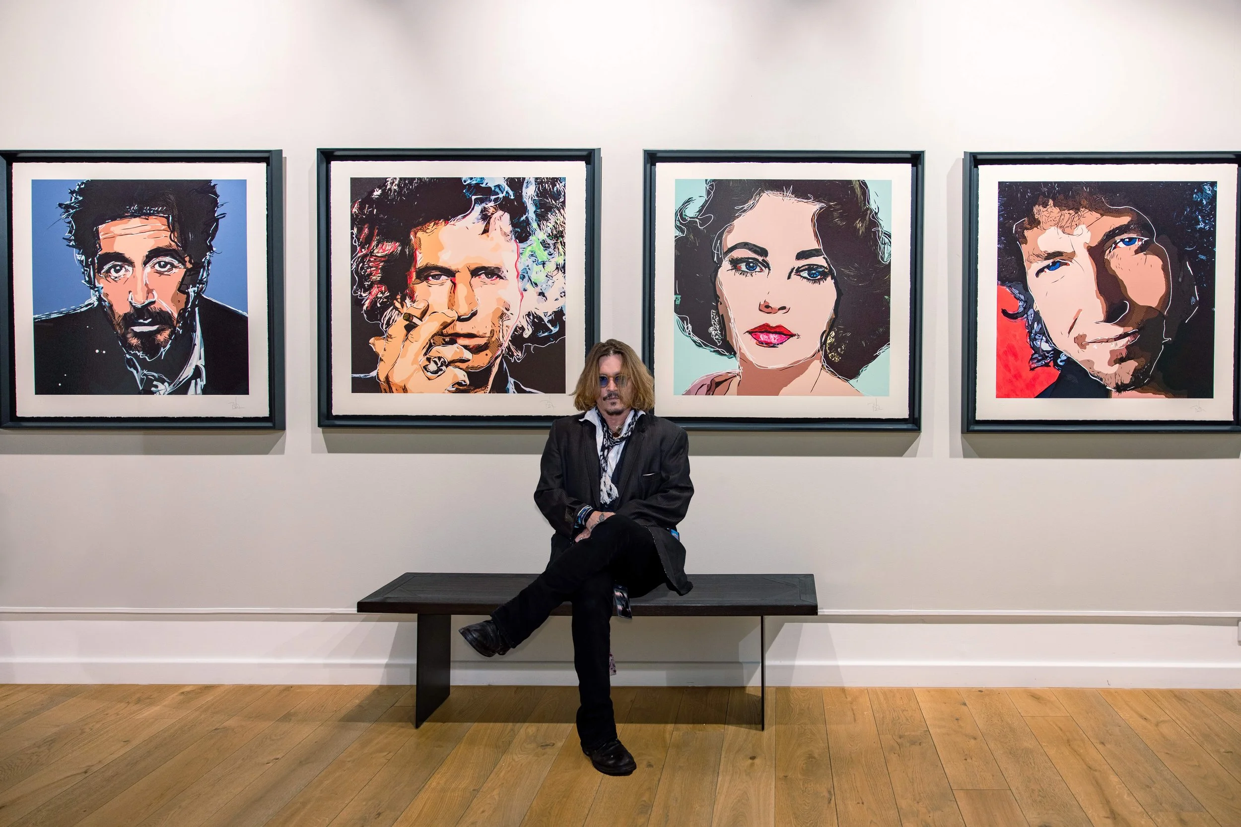 JOHNNY DEPP ARTWORK: CASTLE FINE ART
