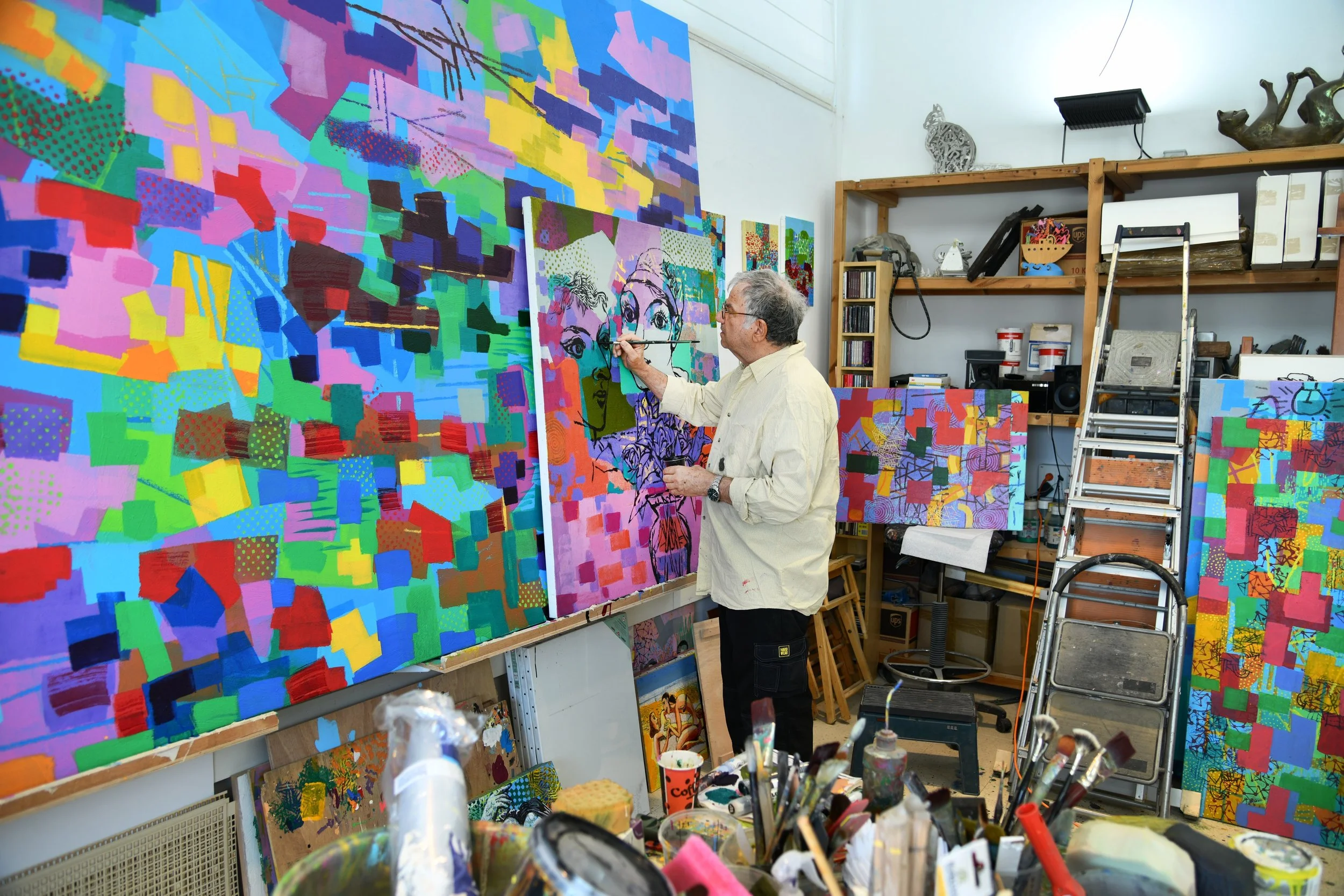 DAVID GERSTEIN BRINGS JOY, COLOUR AND MOVEMENT TO CONTEMPORARY ART