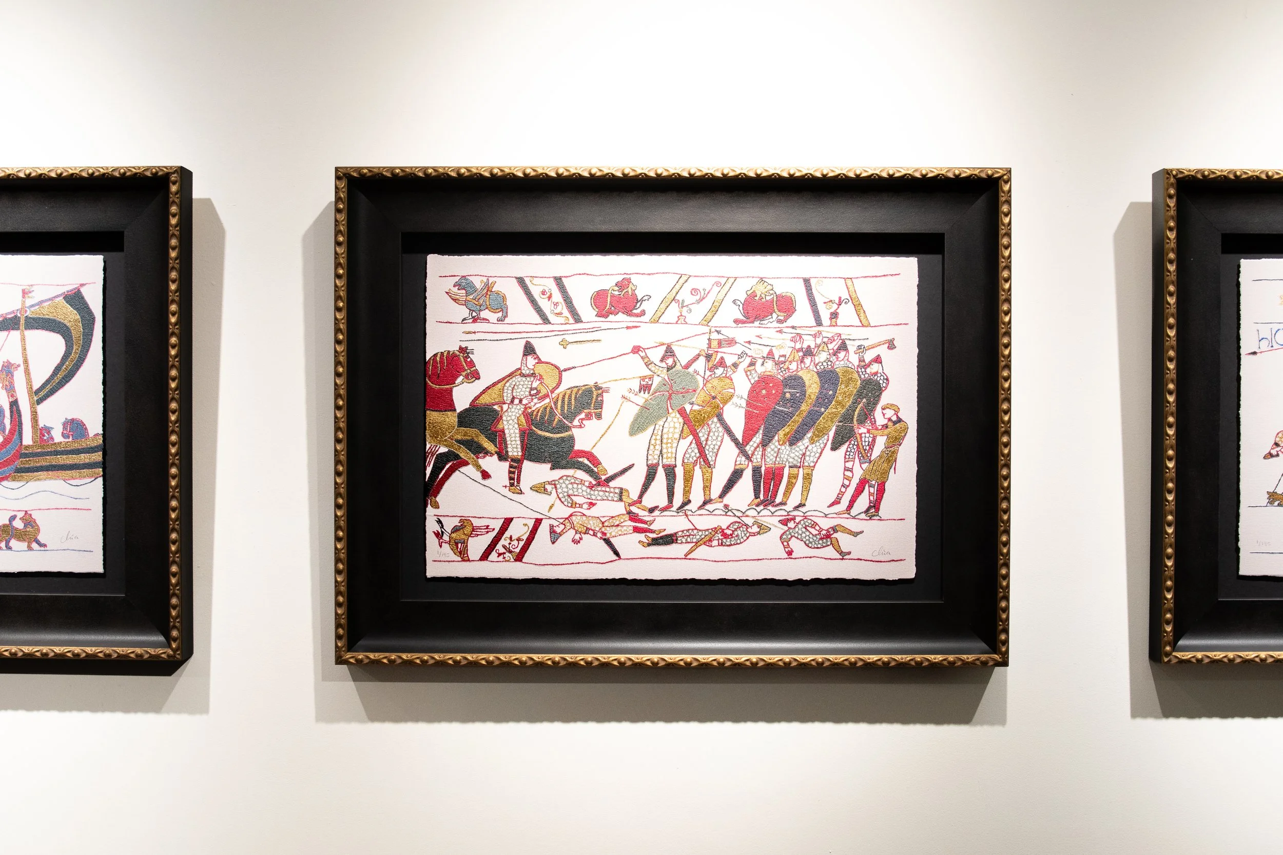 TEN YEARS IN THE MAKING: THE WOMEN RECREATING THE BAYEAUX TAPESTRY