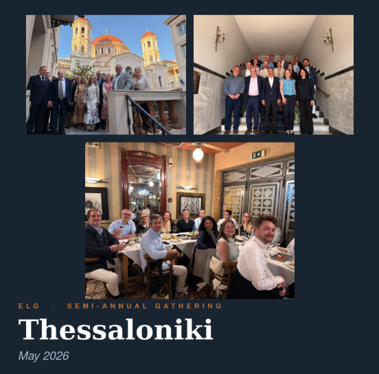 ELG’s Semi-Annual meeting in Thessaloniki | May 2026