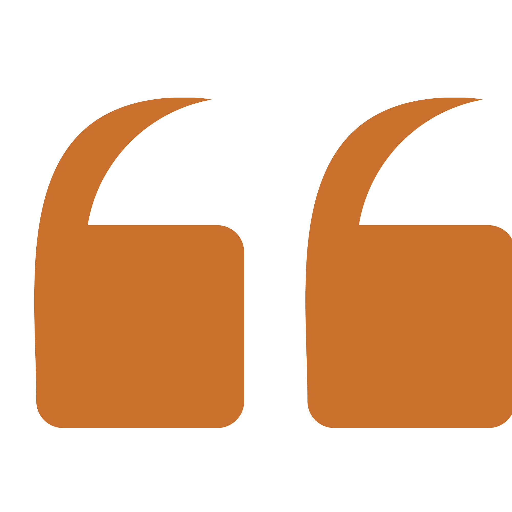 Close-up of an orange-colored logo with stylized graphic on a black background.