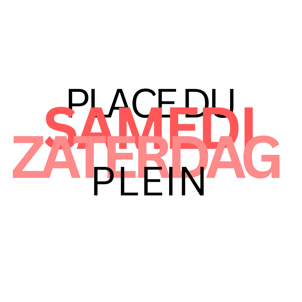 PlaceDuSamedi / ZaterdagPlein