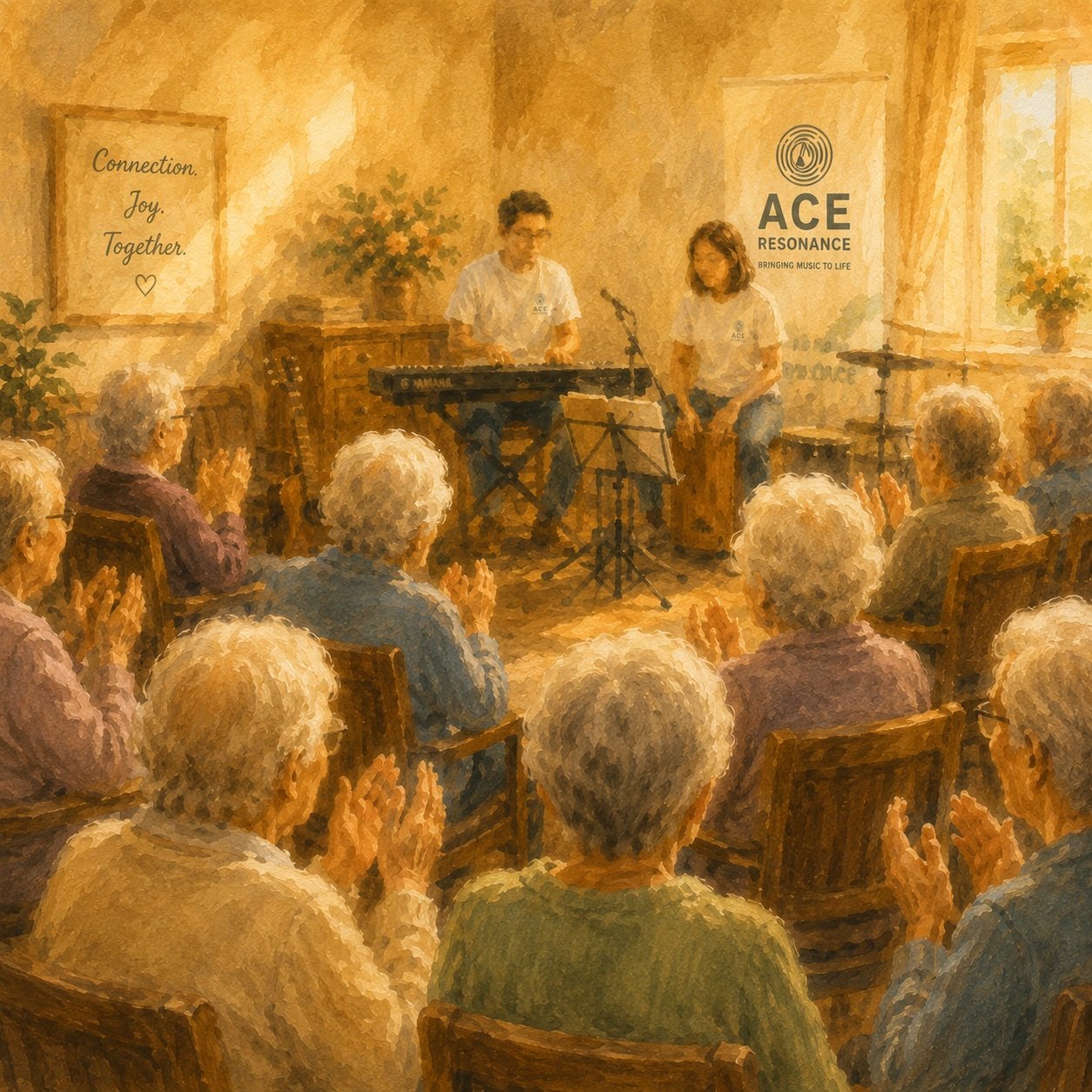 Day one. Rossetti House, Wells. 13 residents, mixed profiles, one extraordinary afternoon. 'Ob-La-Di Ob-La-Da' broke through the quiet. That's what we're here for. 🎵 #ACEResonance #MusicReminiscence #DementiaActivities #SomersetCare #wellssomerset