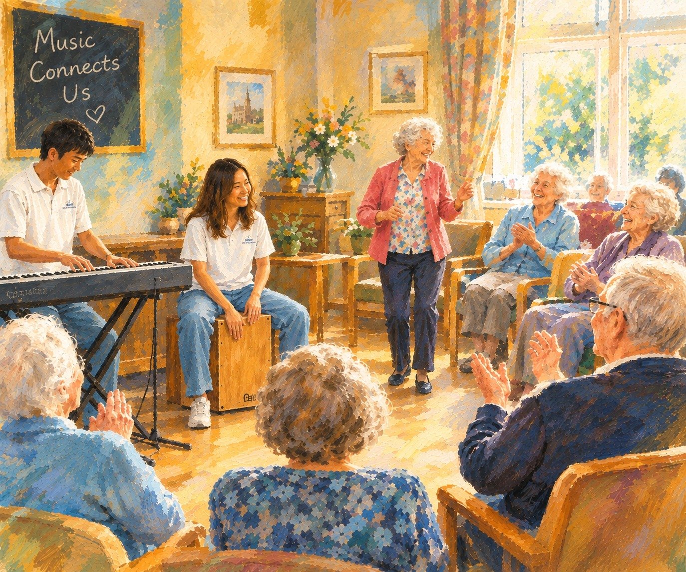 Music has a wonderful way of bringing people together. The session early this week in Frome was filled with moments that reminded us just how much joy a shared song can bring. 💛

During &lsquo;Ob-La-Di, Ob-La-Da&rsquo;, the room burst into pure warm