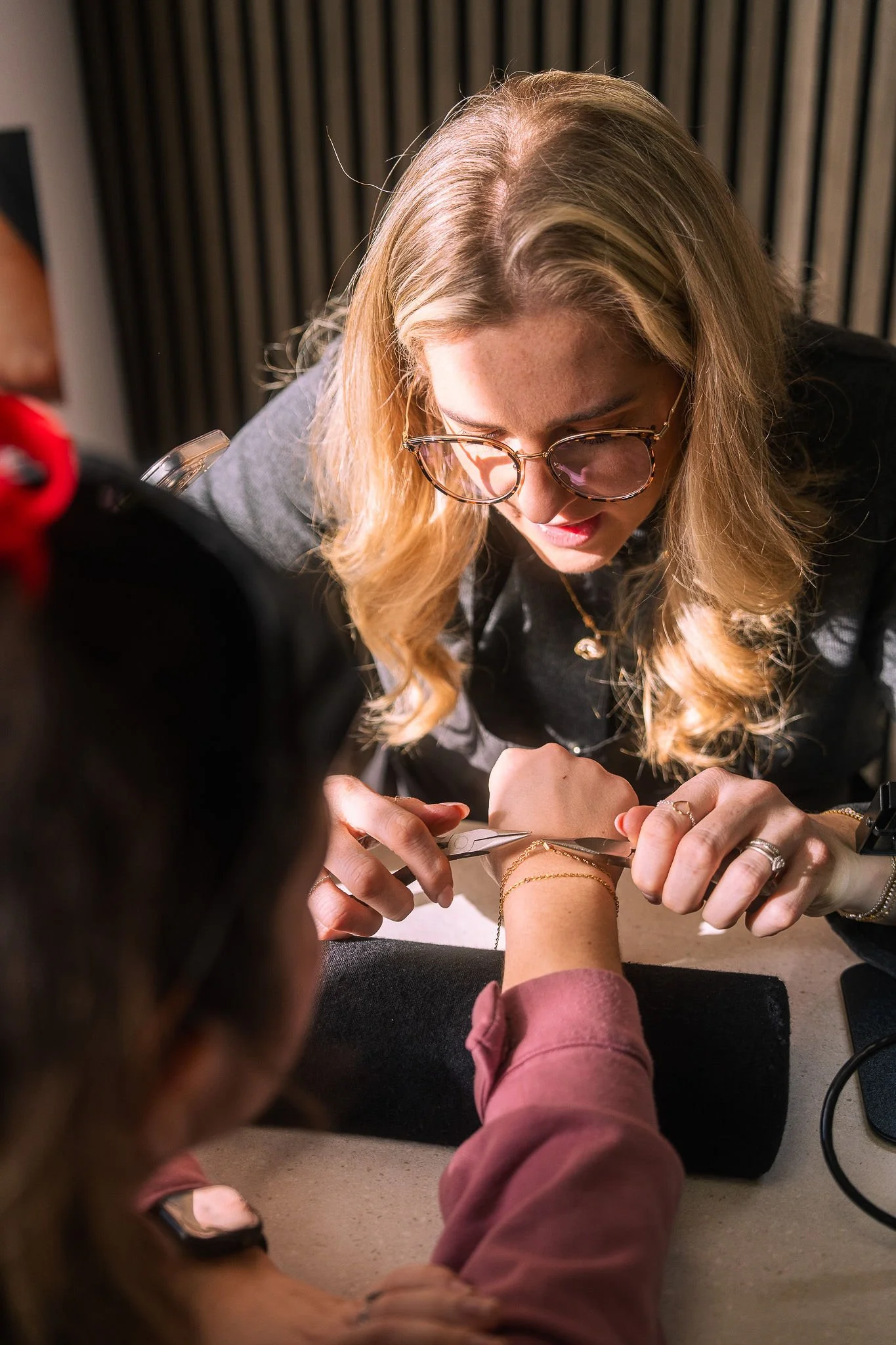 BOND permanent jewellery experience