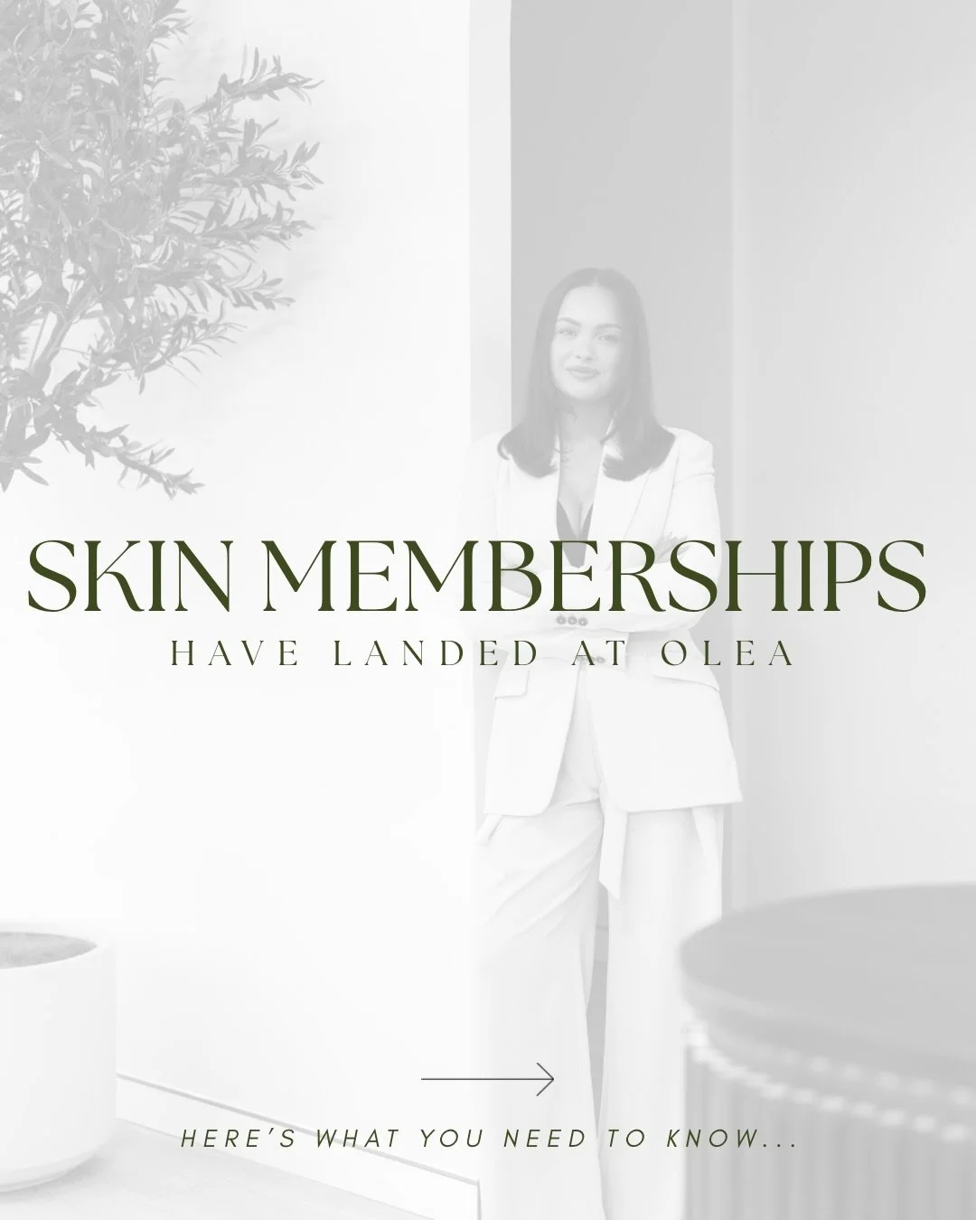 OLEA Memberships are officially here🫒
Three tiers, billed weekly over 6 months, built around what your skin actually needs rather than a one-size-fits-all plan. Reset for consistency, Refine for correction, Renew for our most advanced results.
Here&