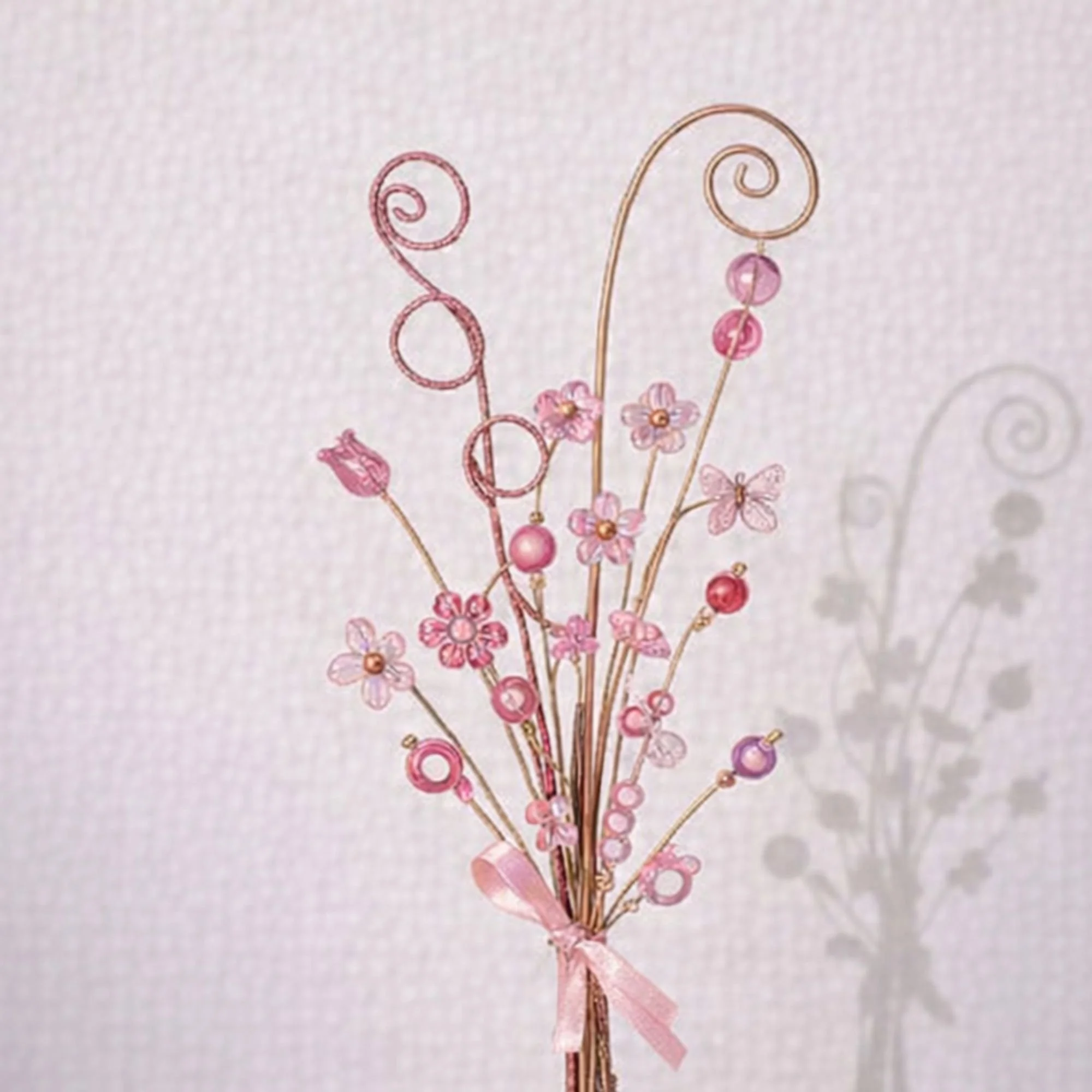 Bouquet printanier Dominante Rose