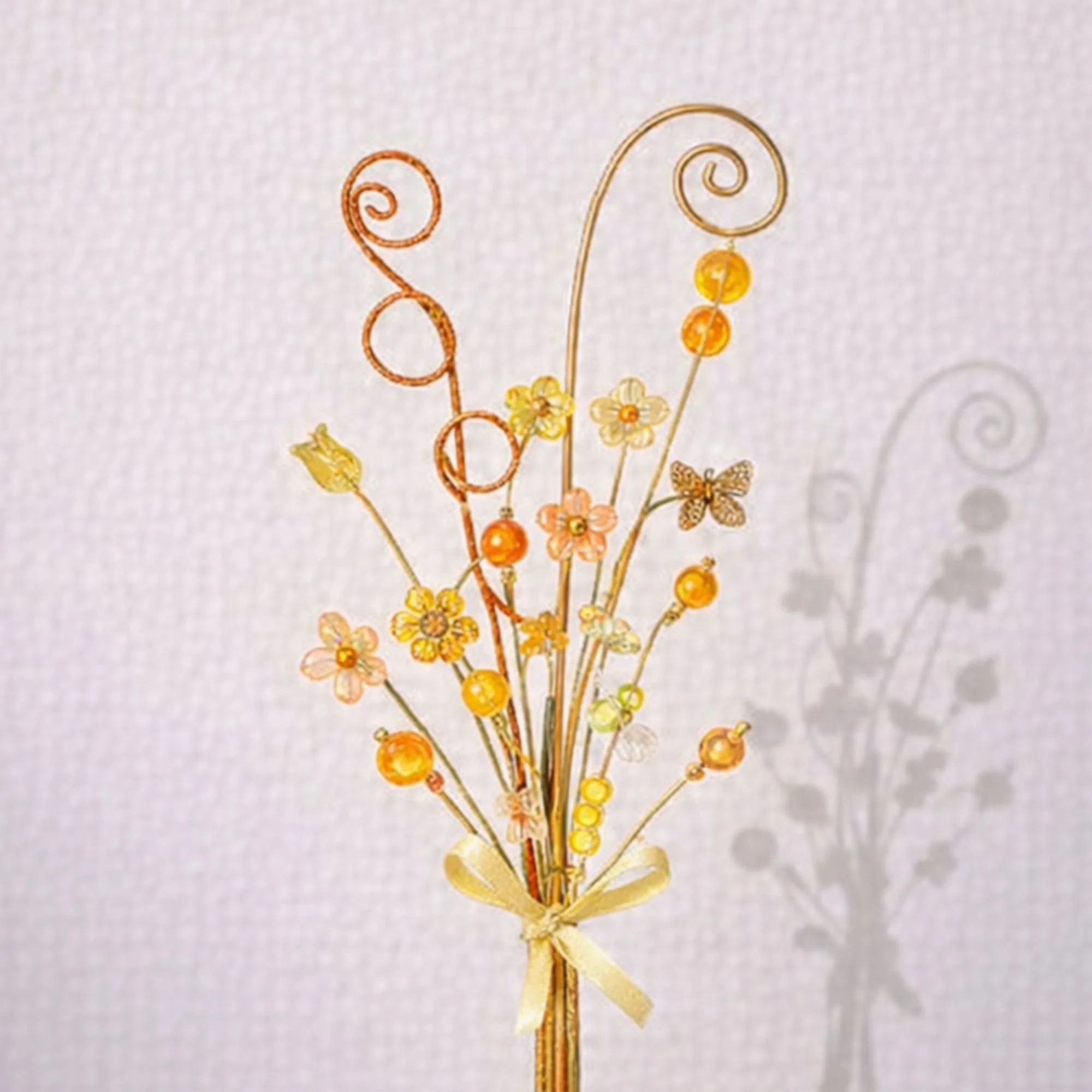 Bouquet printanier Dominante jaune et orange