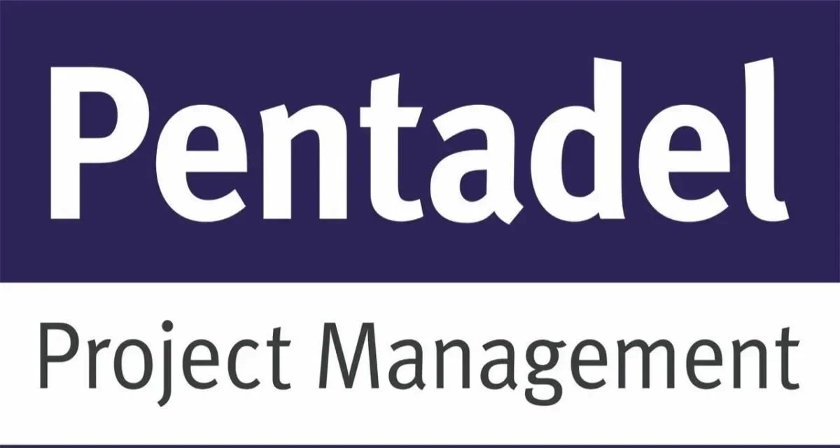 Pentadel Project Management logo with the company name and focus on project management services.