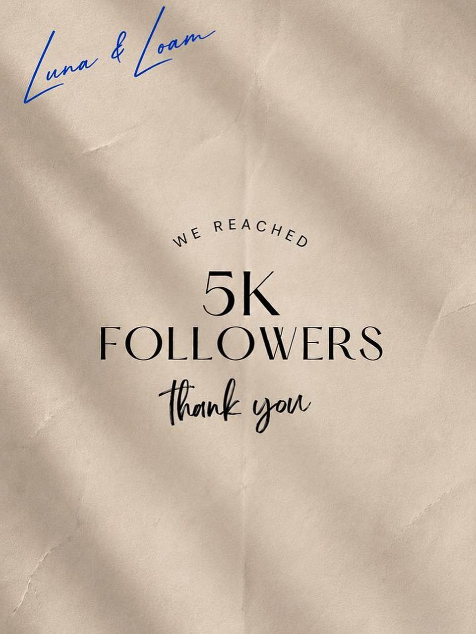 5,000 of you. ✨

What started as a small corner of the internet to share the things we genuinely love &mdash; beautiful materials, thoughtful details, and pieces that make a house feel like home, has grown into a community beyond anything we imagined