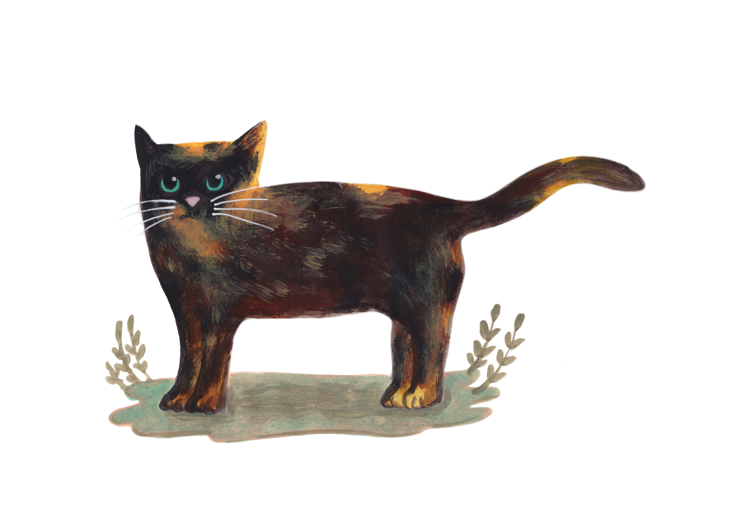 tortoiseshell cat_painting.png