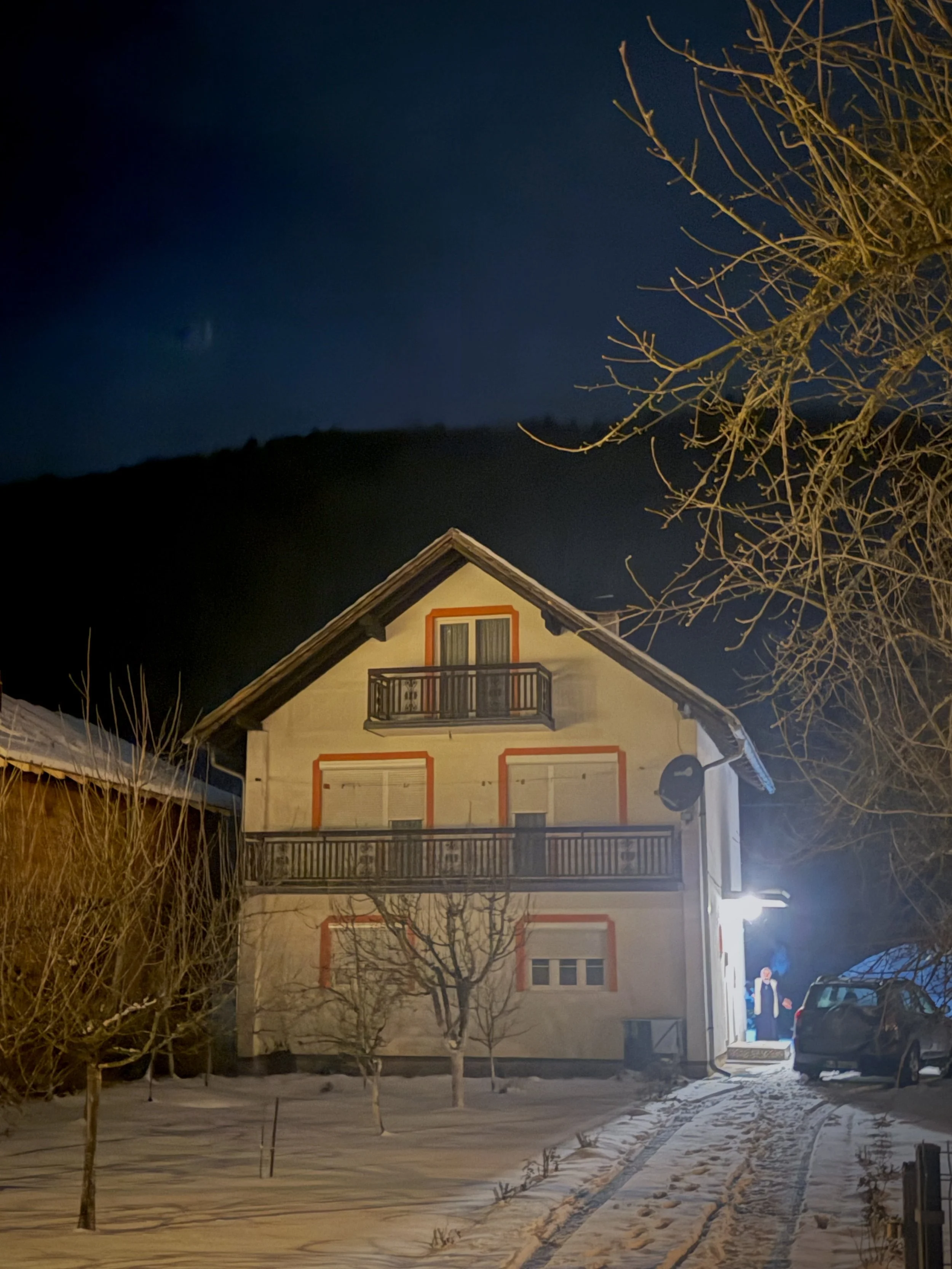 The home of Saliha Osmanović in Dobrak, Bosnia and Herzegovina.
Thirty years after the genocide, she remains in the house where her family once lived together. “Life goes on. It cannot be changed,” she said.