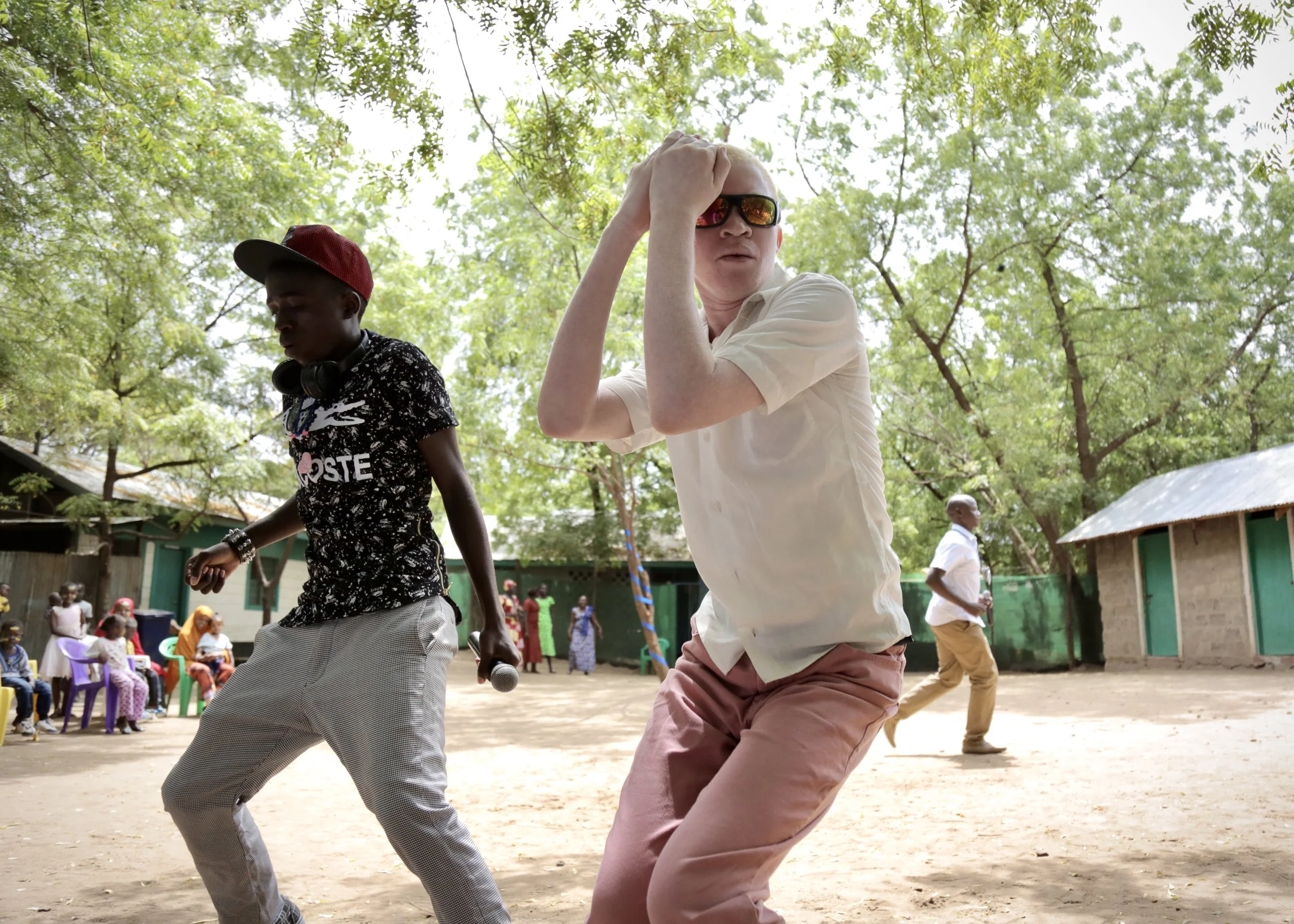 For moments at a time, fear gave way to laughter, rhythm and teenage confidence.