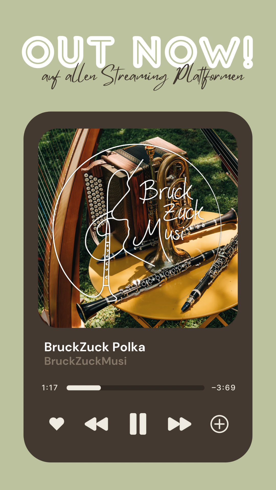 Release der ersten Single “BruckZuck Polka”