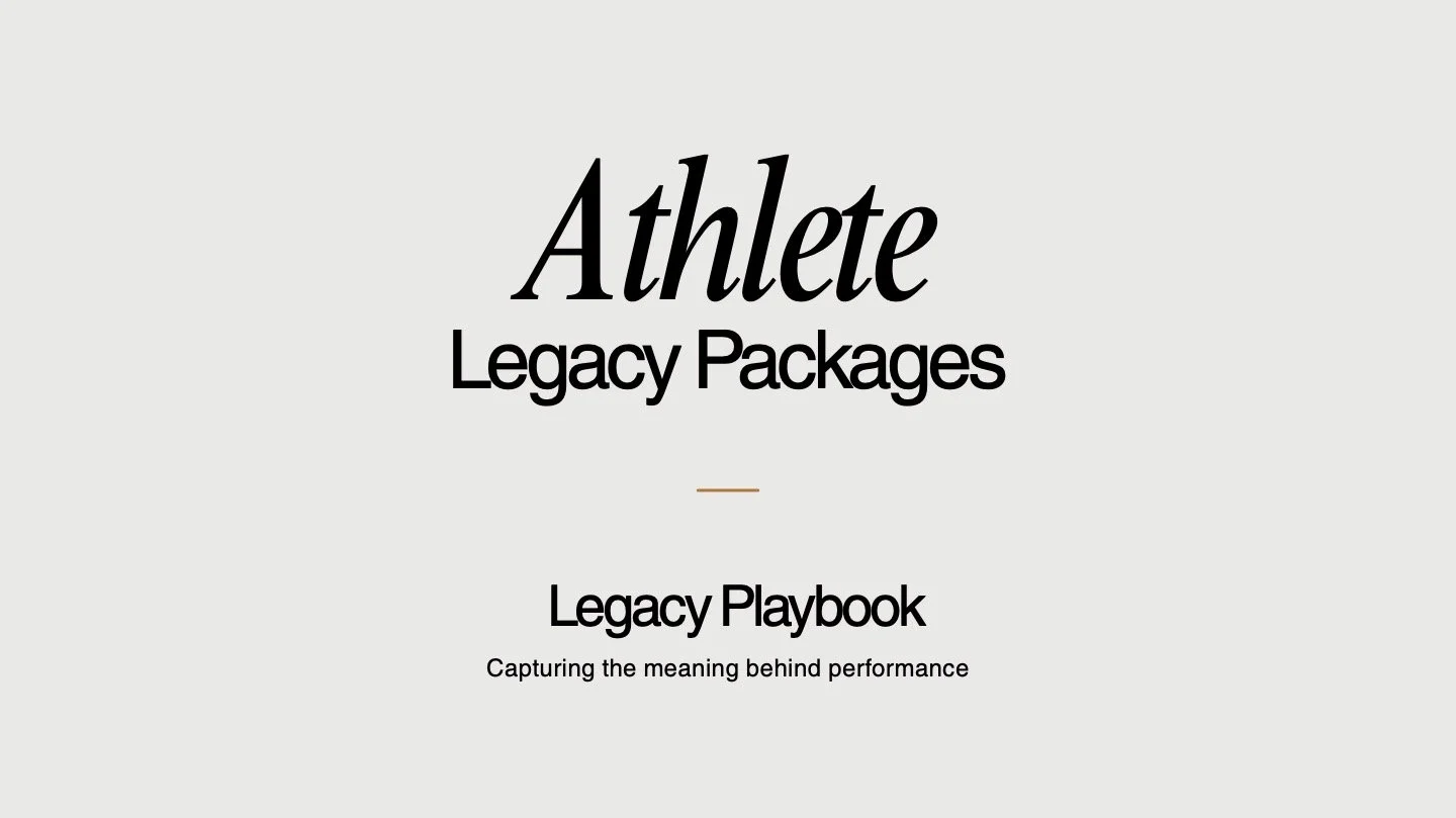 Athlete Legacy Packages