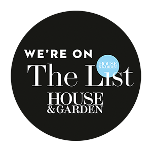 Featured on House &amp; Garden’s ‘The List’