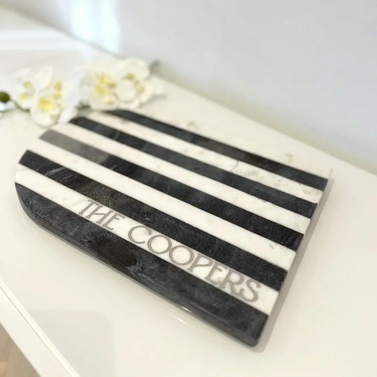 Marble Challah Board