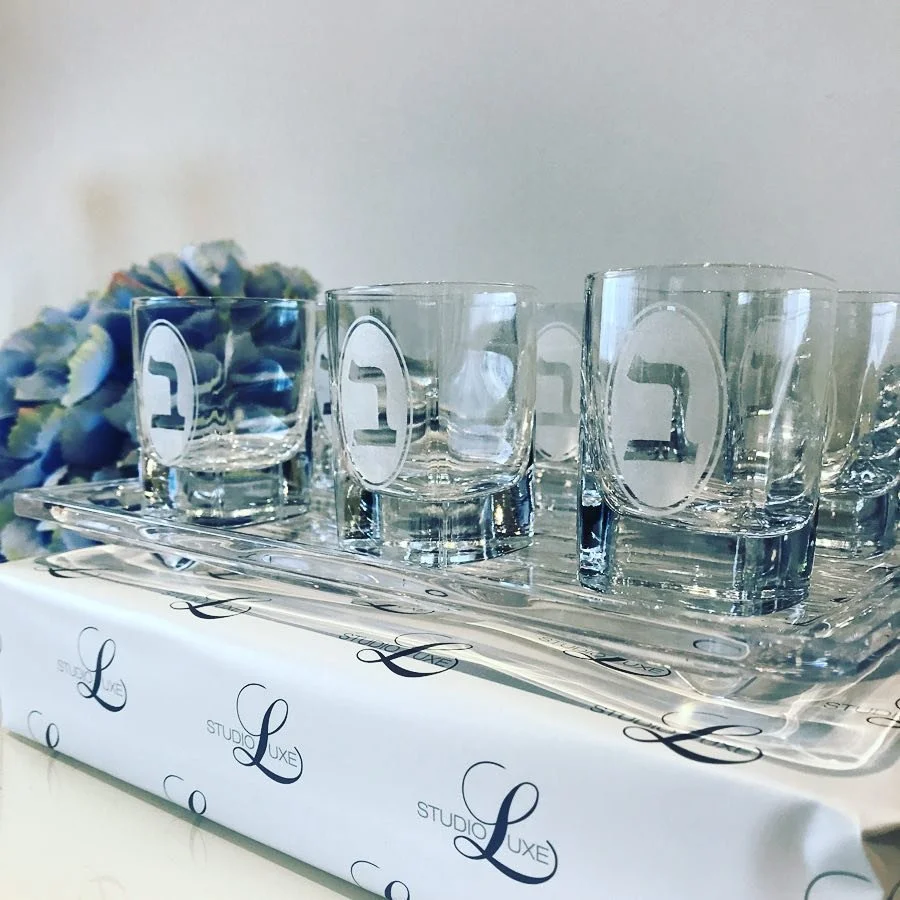 L'Chaim Glas Set