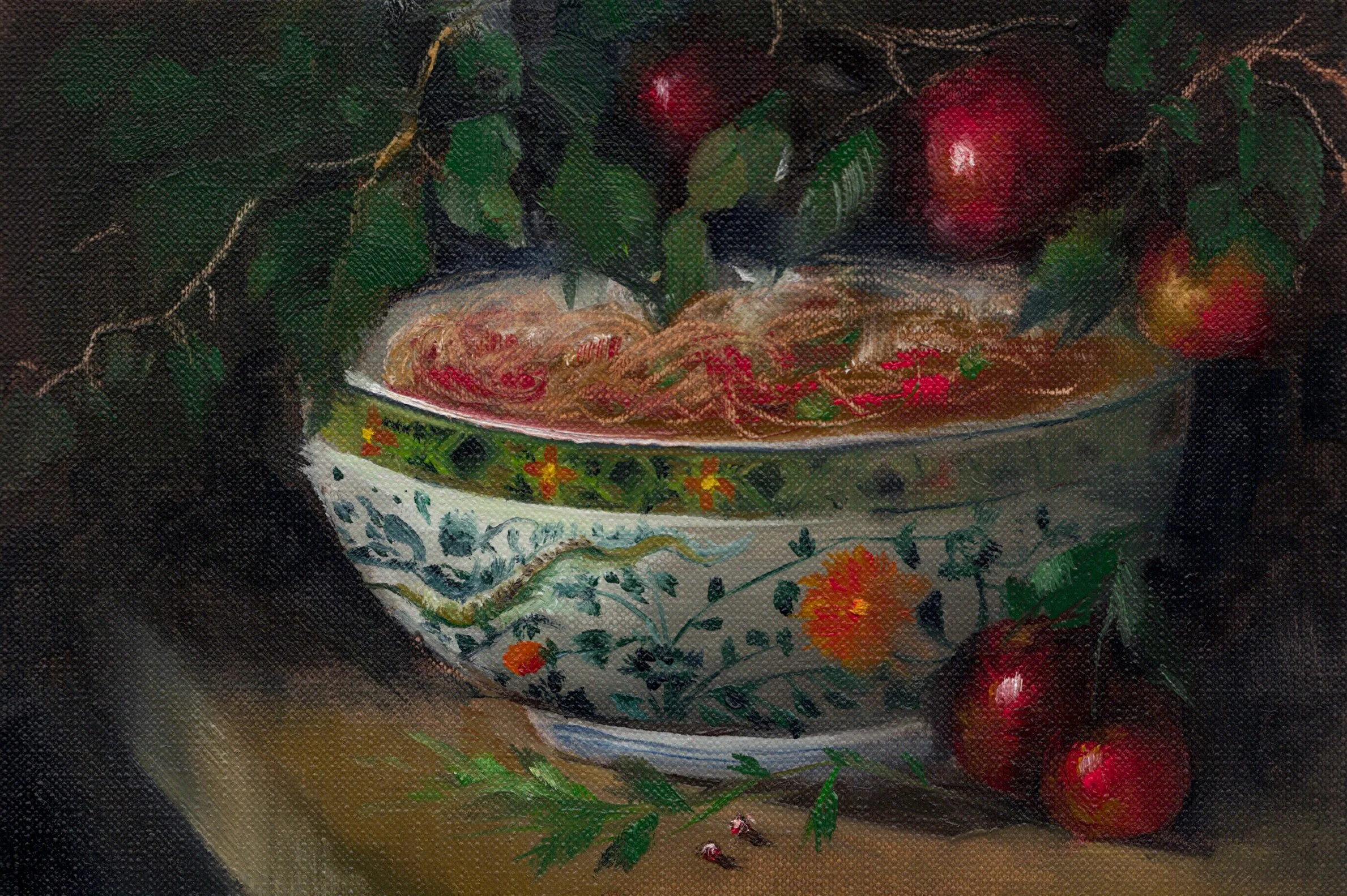 Plums and Noodles