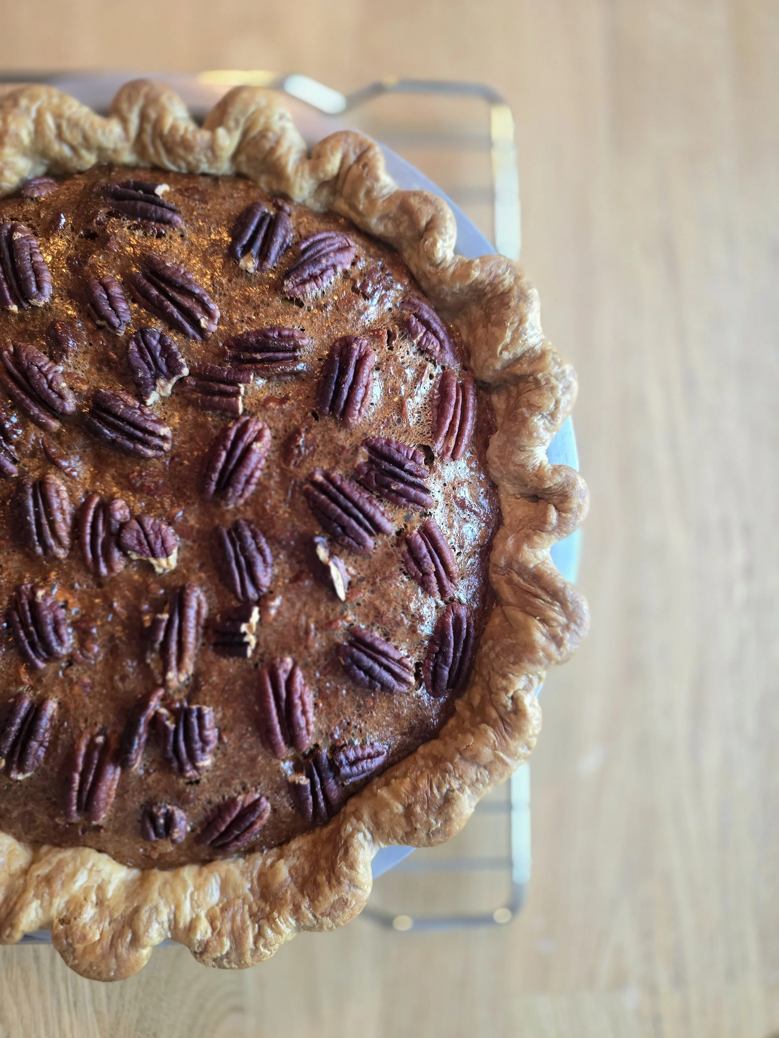 Pecan Bourbon Pie