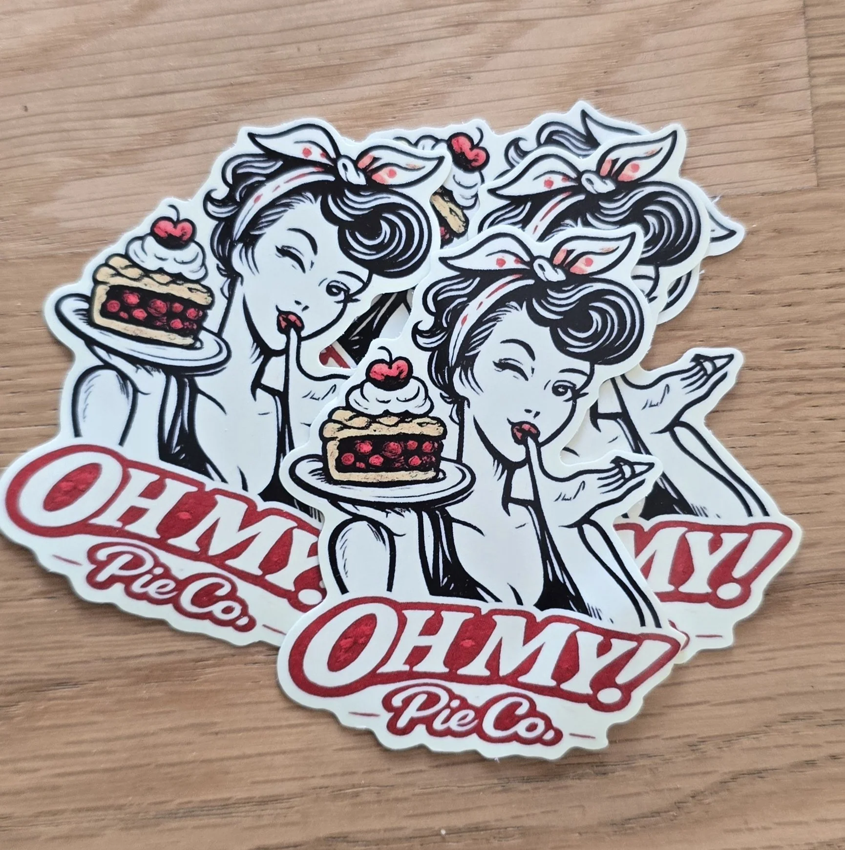 Pin up Stickers