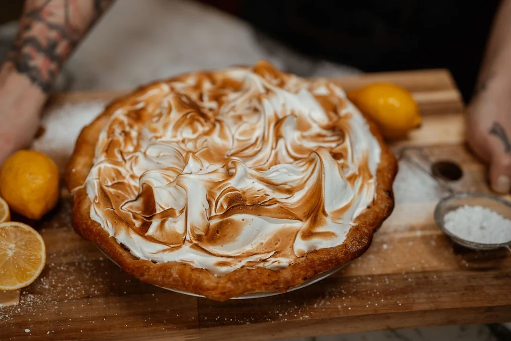 Lemon meringue pie