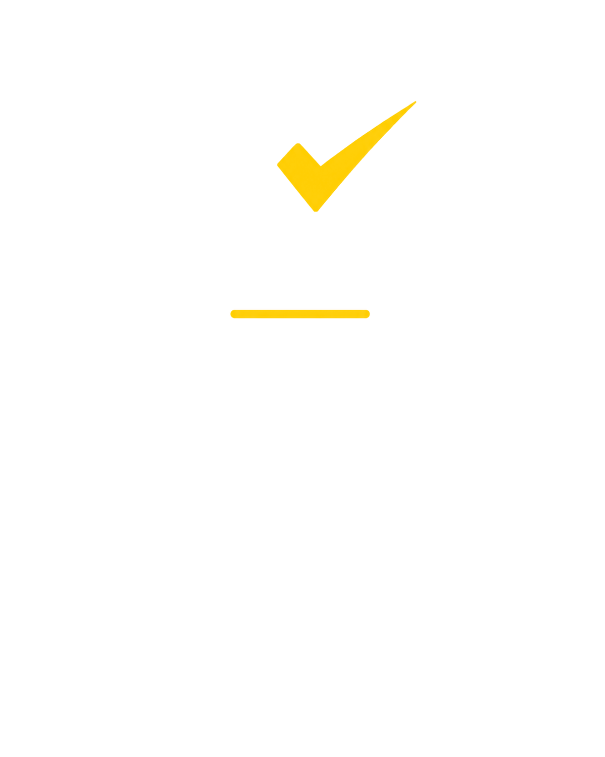 An illustration of a clock with a yellow check mark and the words "Reliable Scheduling." Below it, a tagline reads, "We show up, stay on schedule, and get the job done right."