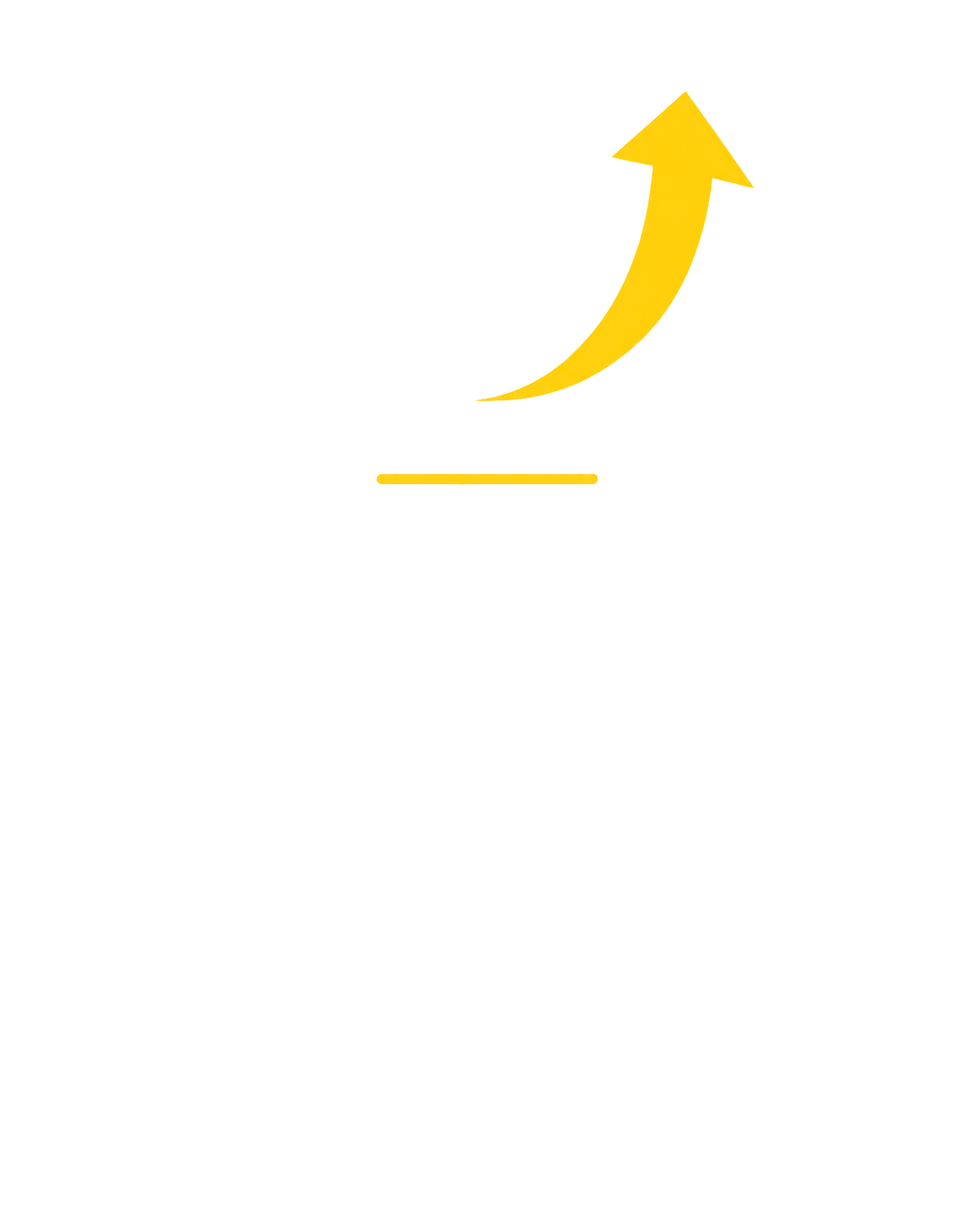 Logo with a house icon, upward arrow, and the text 'Built for the Future'. Subtext reads 'We build lasting value through quality, innovation, and forward-thinking solutions.'