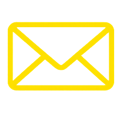 Yellow envelope icon on a black background.
