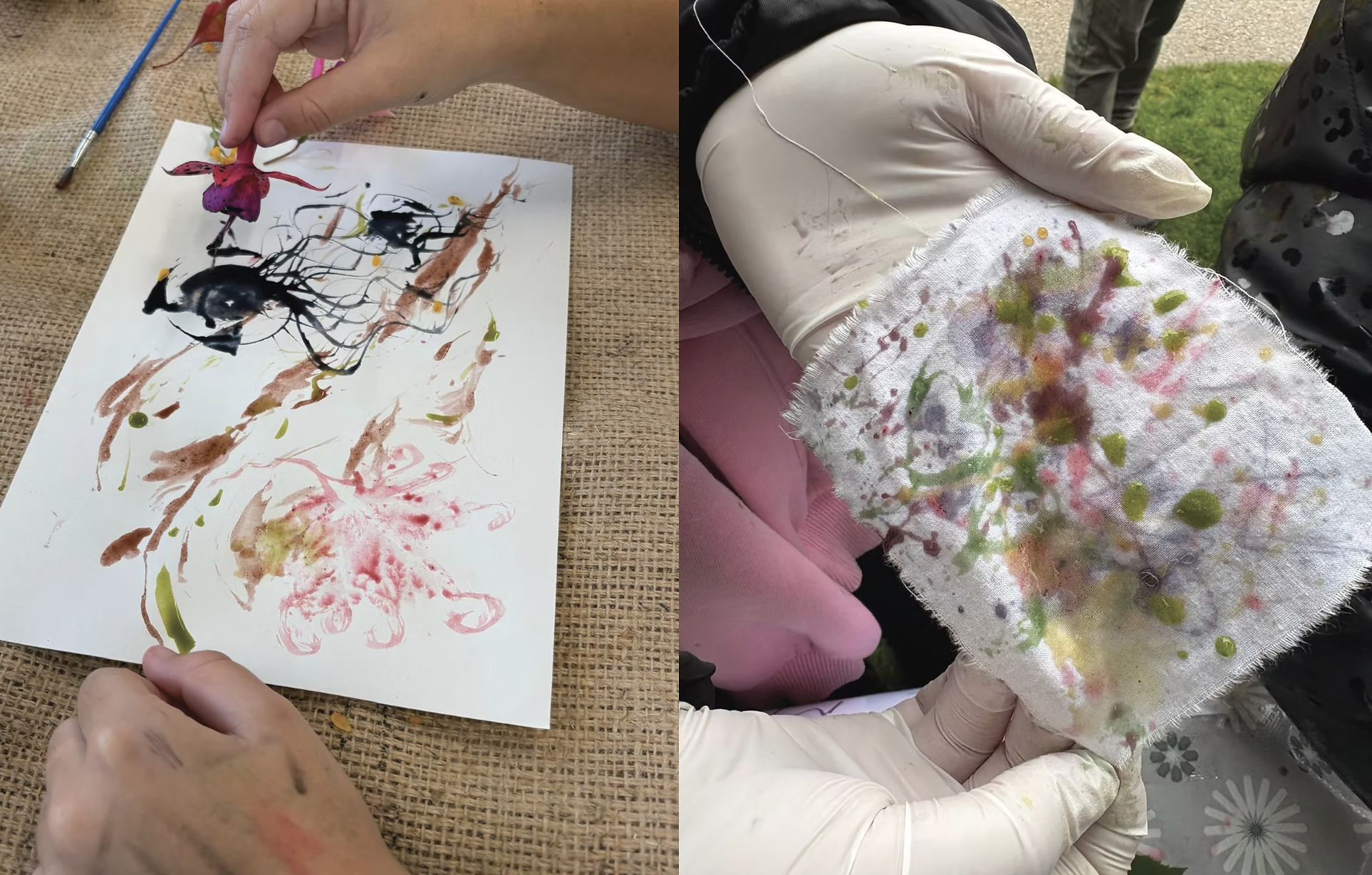  Drawing with Plants: natural pigments workshop