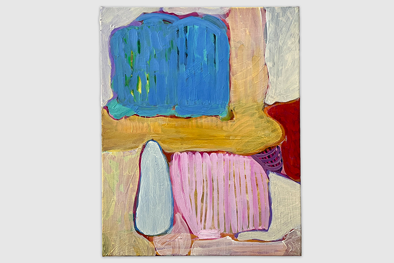 An Oblong of Pink by Julie Caves