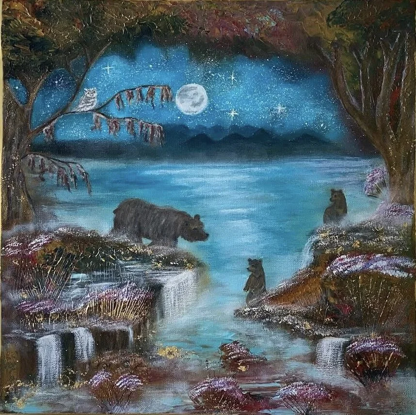 “Matrescence“
35.6cm x 35.6cm