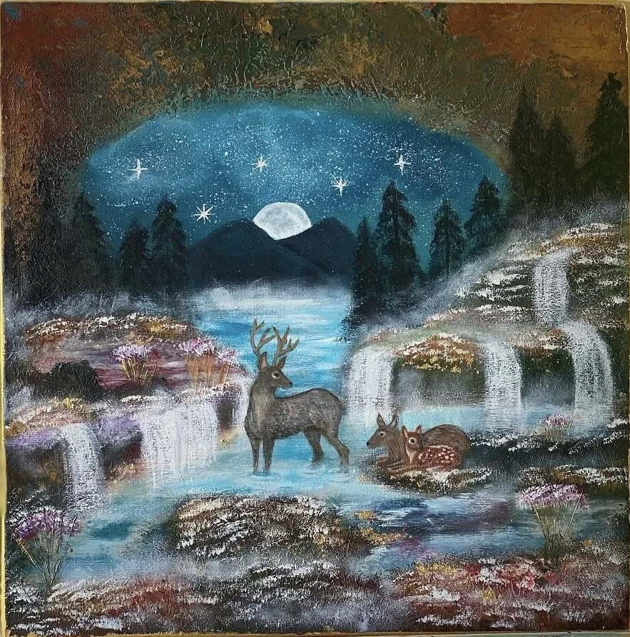 “Matrescence“
35.6cm x 35.6cm