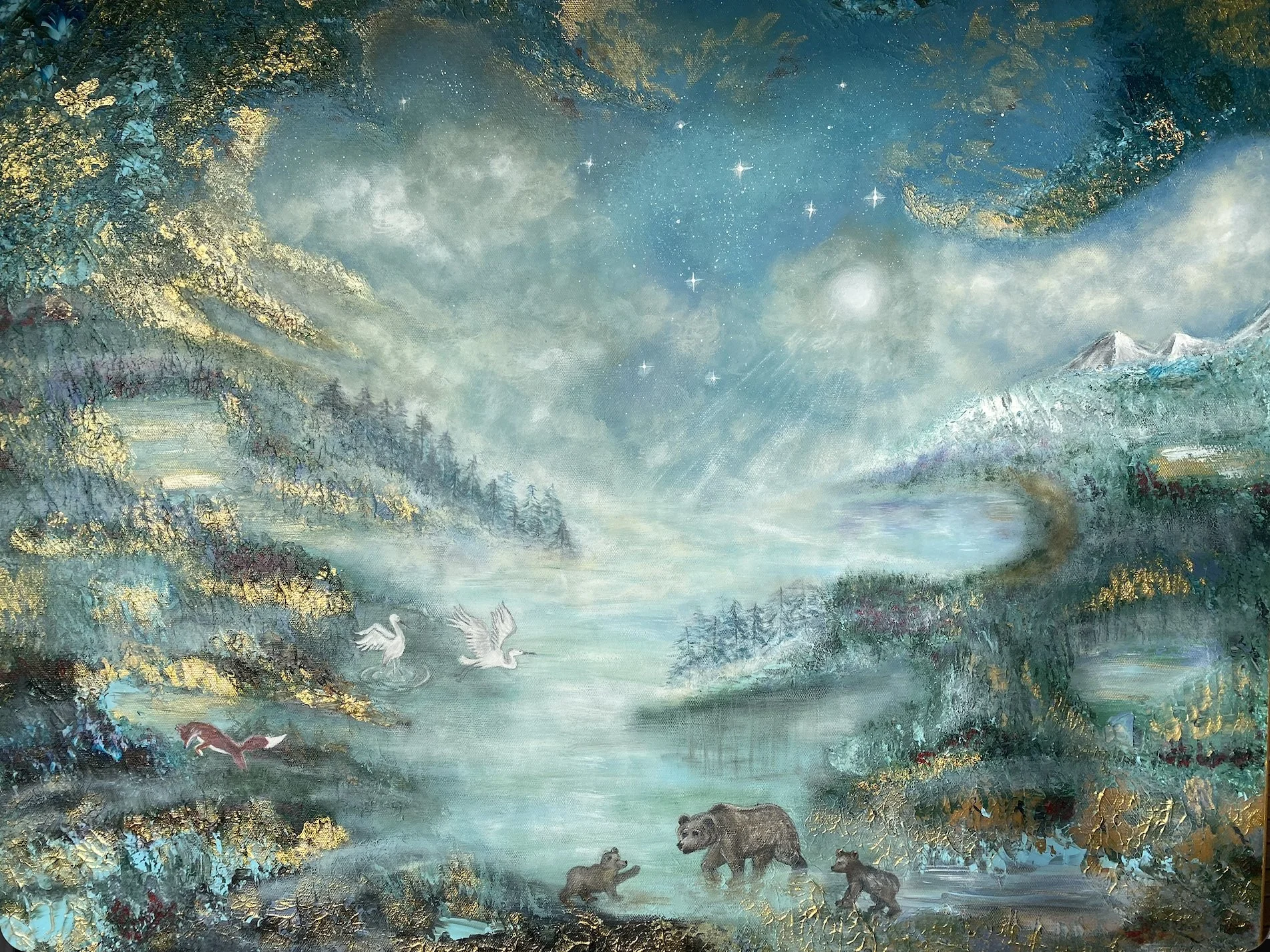“After the Rain”
76cm x 60.5cm